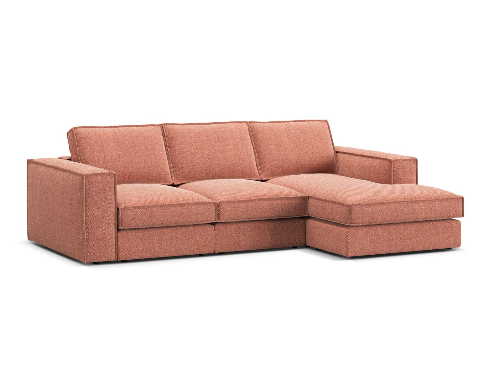 Modularna kotna sedežna garnitura Dalodei 110 (Babel Red)