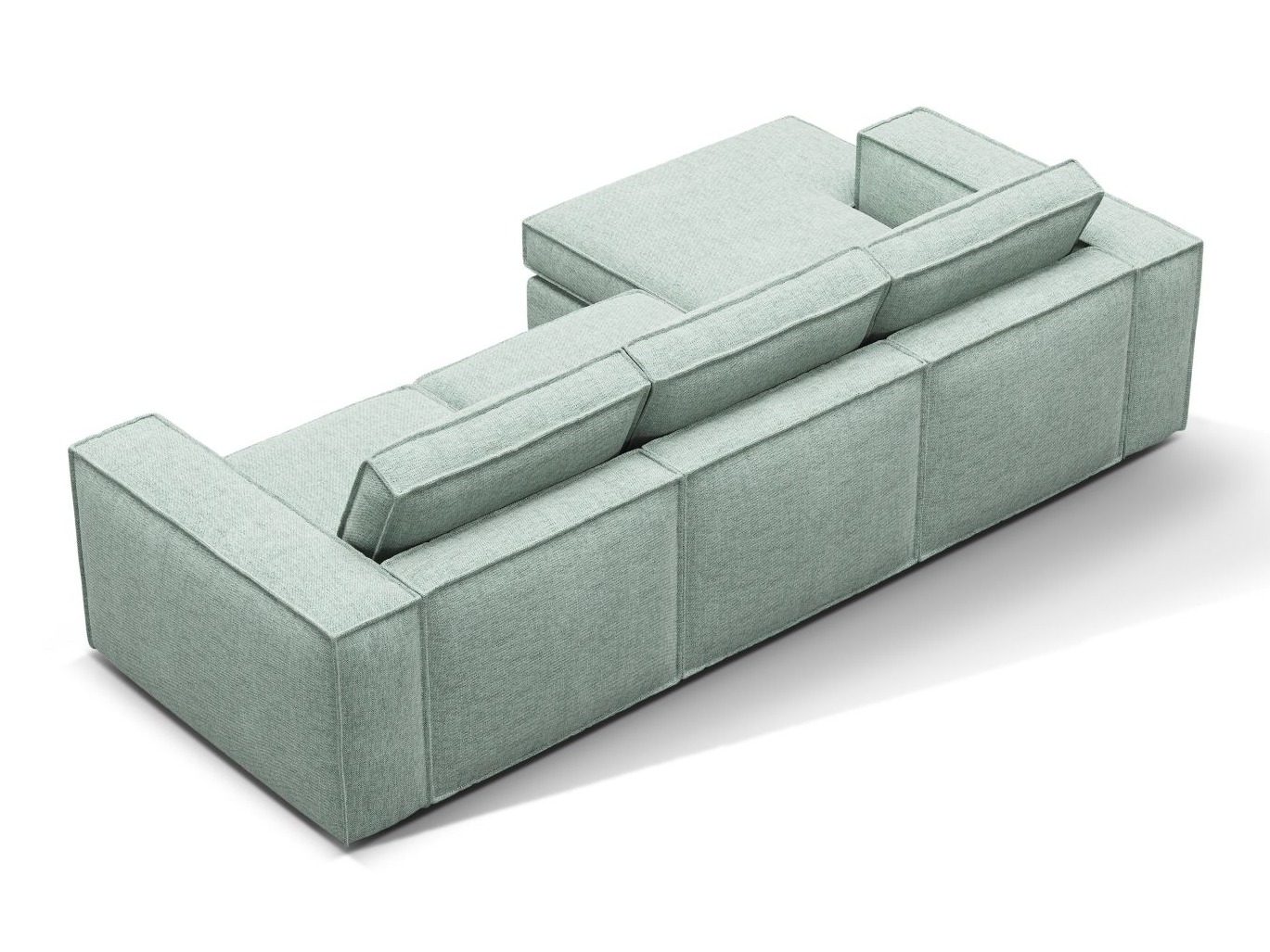 Modularna kotna sedežna garnitura Dalodei 110 (Babel Safira)