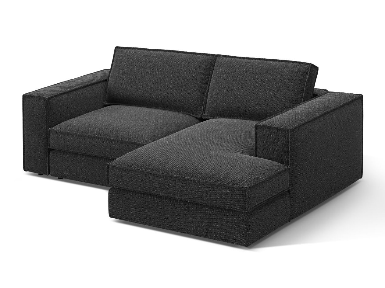 Modularna kotna sedežna garnitura Dalodei 111 (Babel Black)