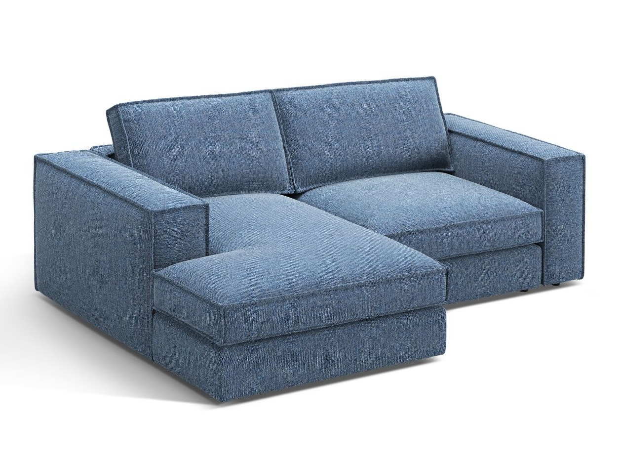 Modularna kotna sedežna garnitura Dalodei 111 (Babel Blue)