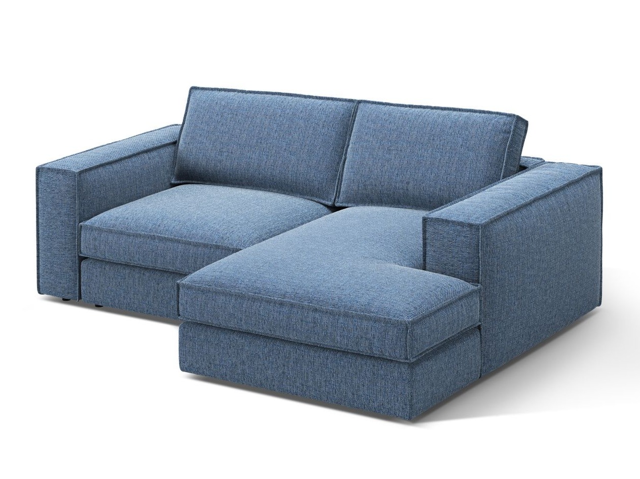 Modularna kotna sedežna garnitura Dalodei 111 (Babel Blue)