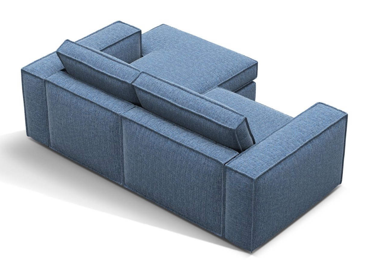 Modularna kotna sedežna garnitura Dalodei 111 (Babel Blue)