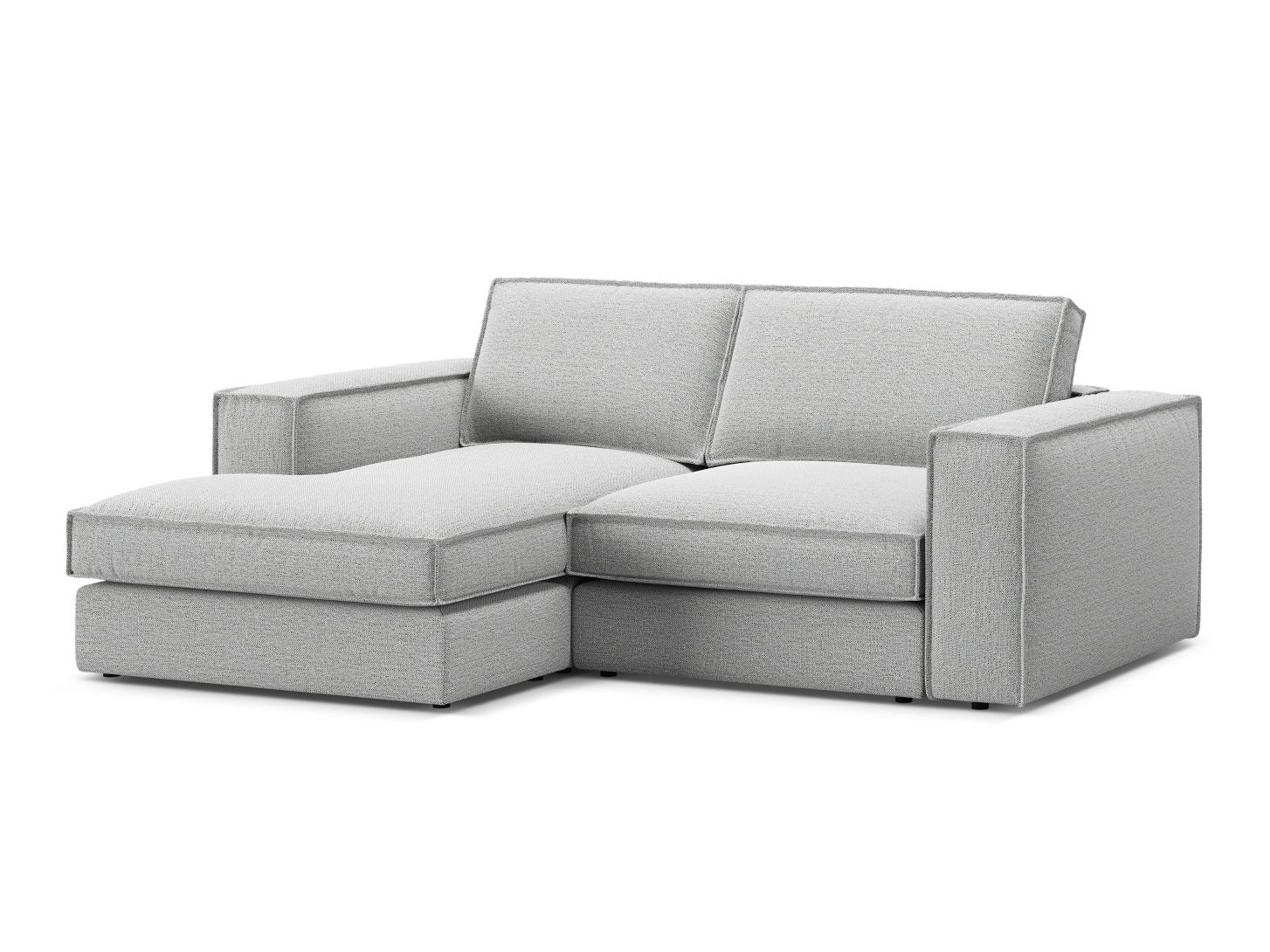Modularna kotna sedežna garnitura Dalodei 111 (Babel Light grey)