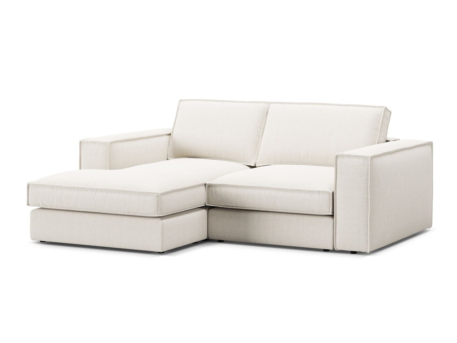 Modularna kotna sedežna garnitura Dalodei 111 (Babel White)