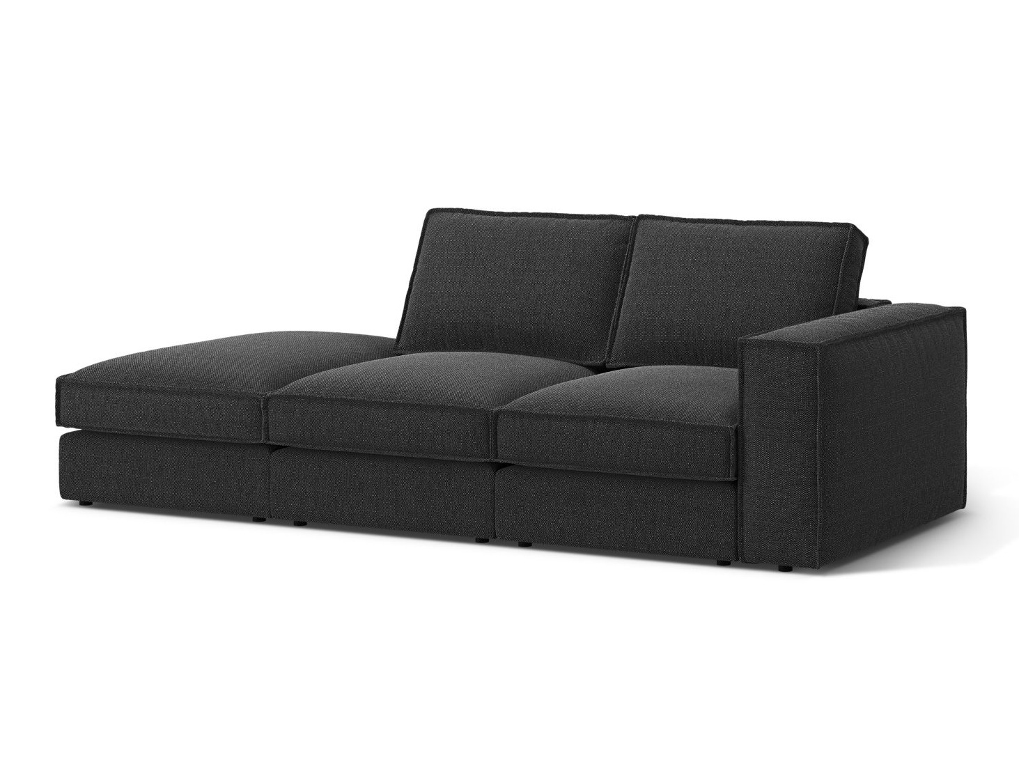 Modularni kavč Dalodei 112 (Babel Black)