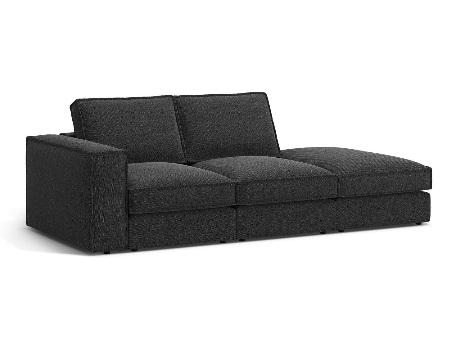 Modularni kavč Dalodei 112 (Babel Black)