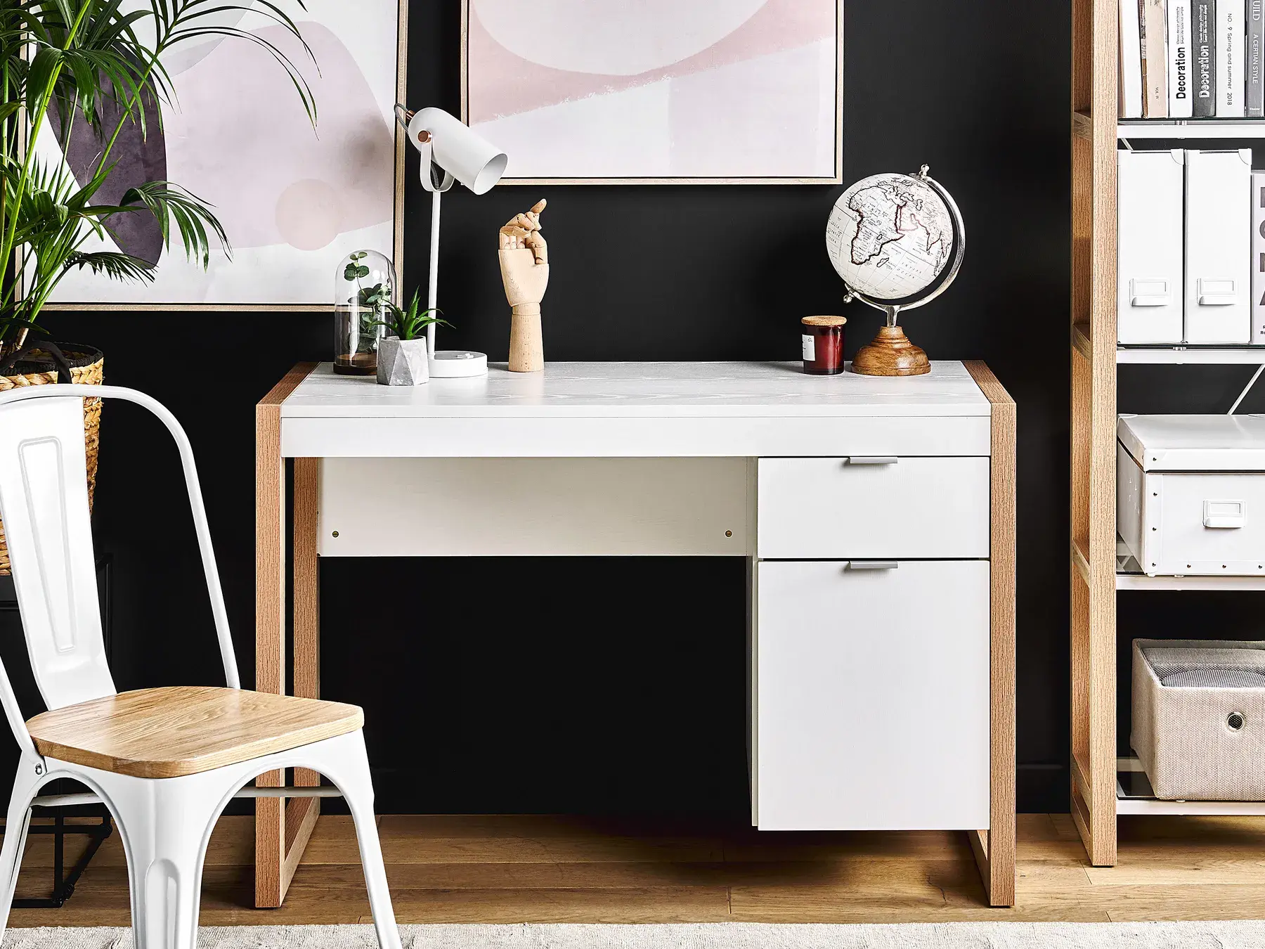 Pisalna miza Berwyn 3282 (Bela + Svetel les)