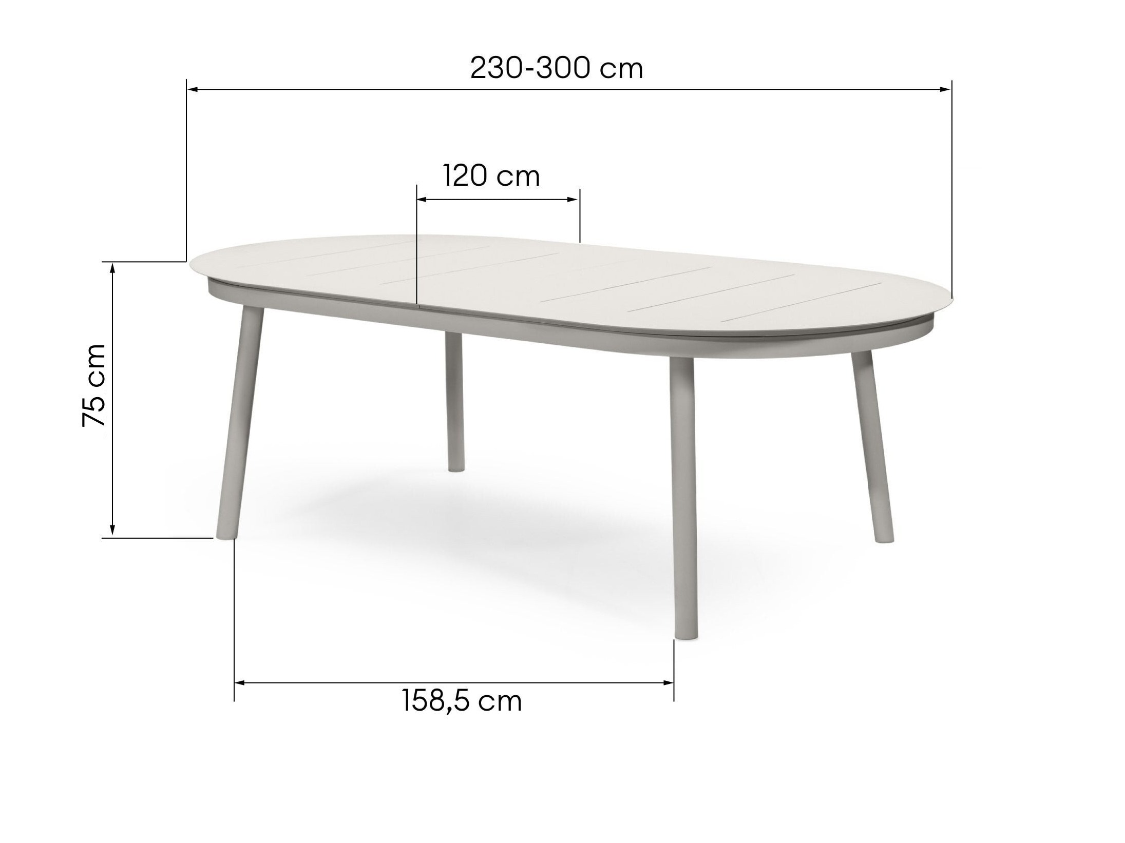 Vrtna miza Burleson 719