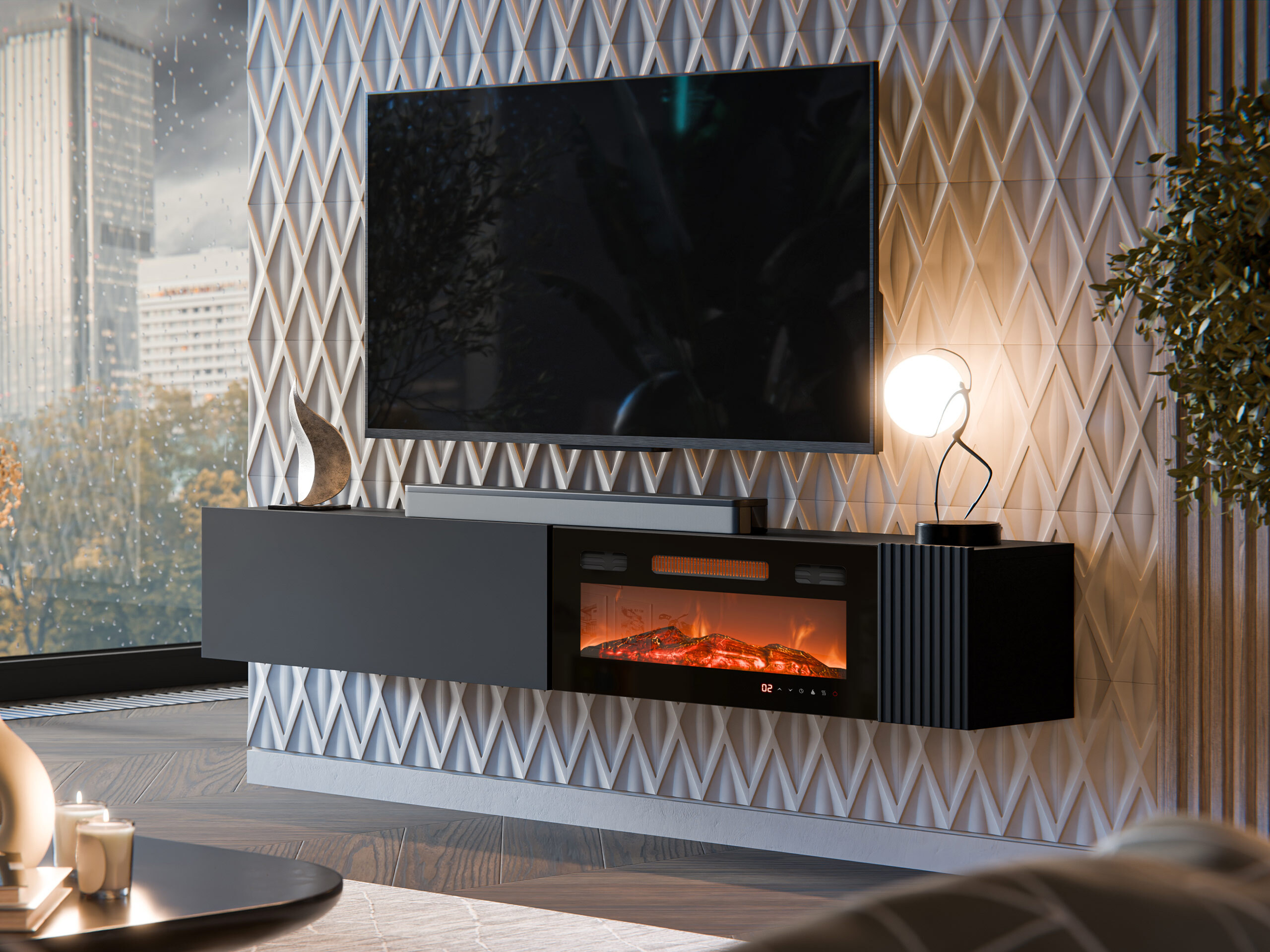 TV-omarica Species I (Črna)