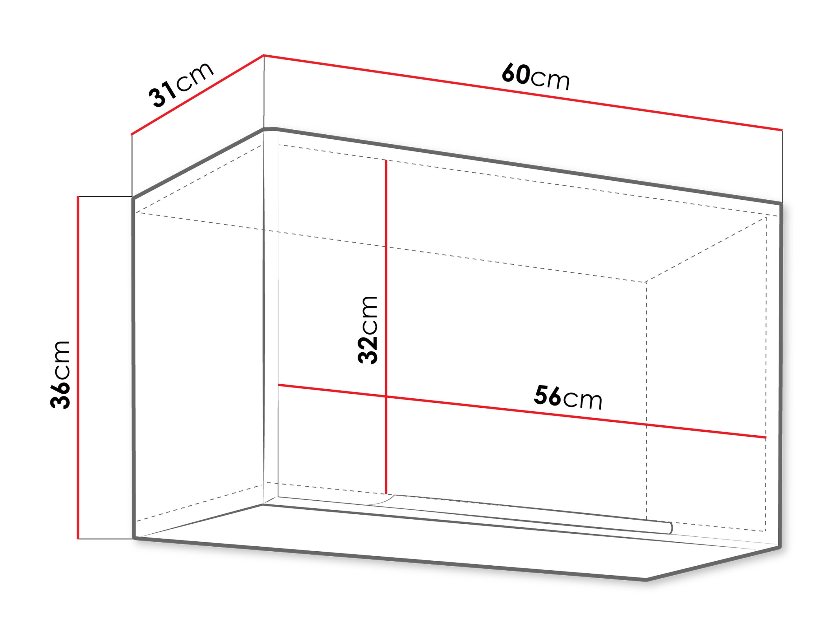 Modularna stenska omarica Sole 139