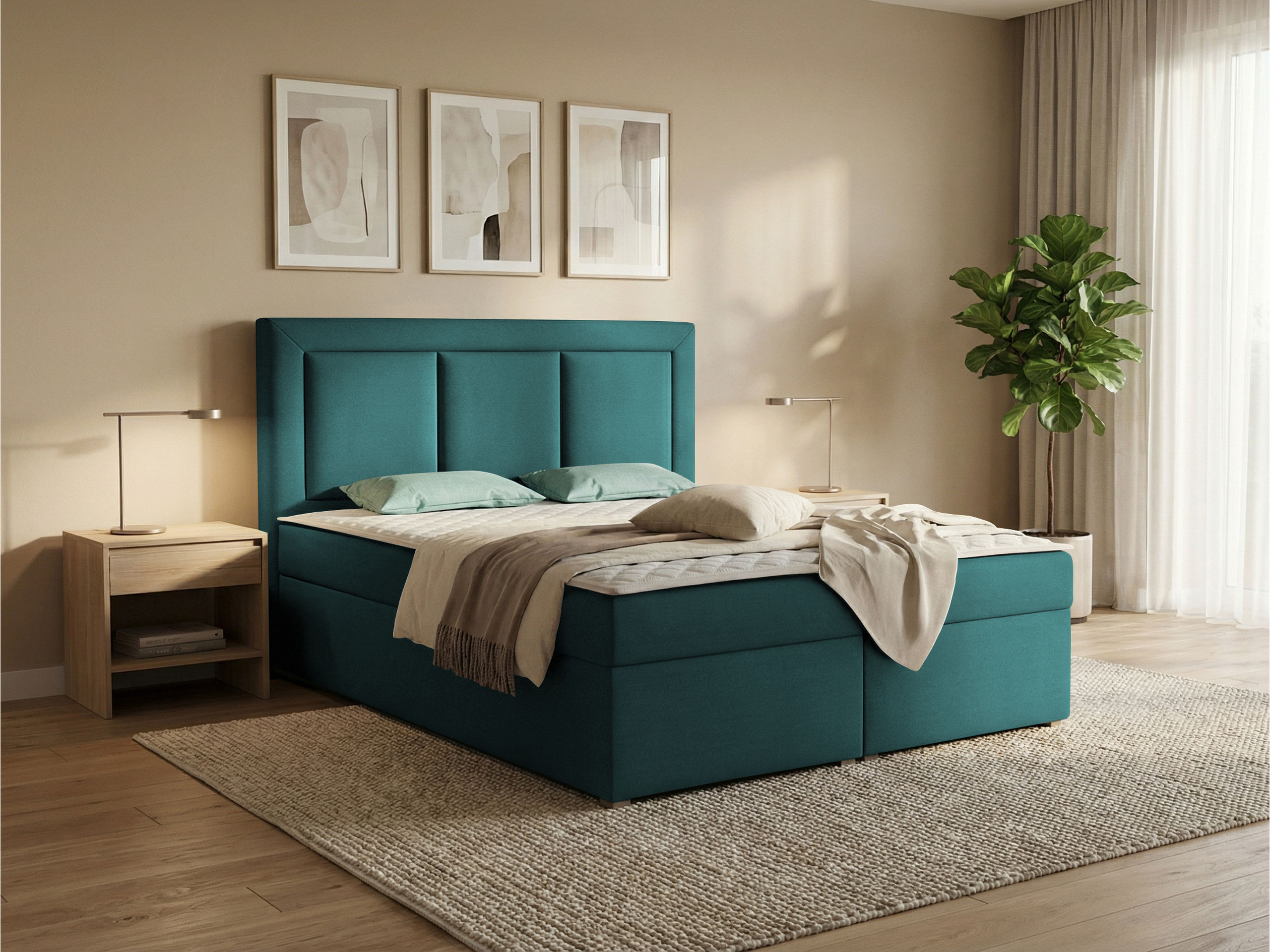 Boxspring postelja Pomona 112 (Victoria 14 863)