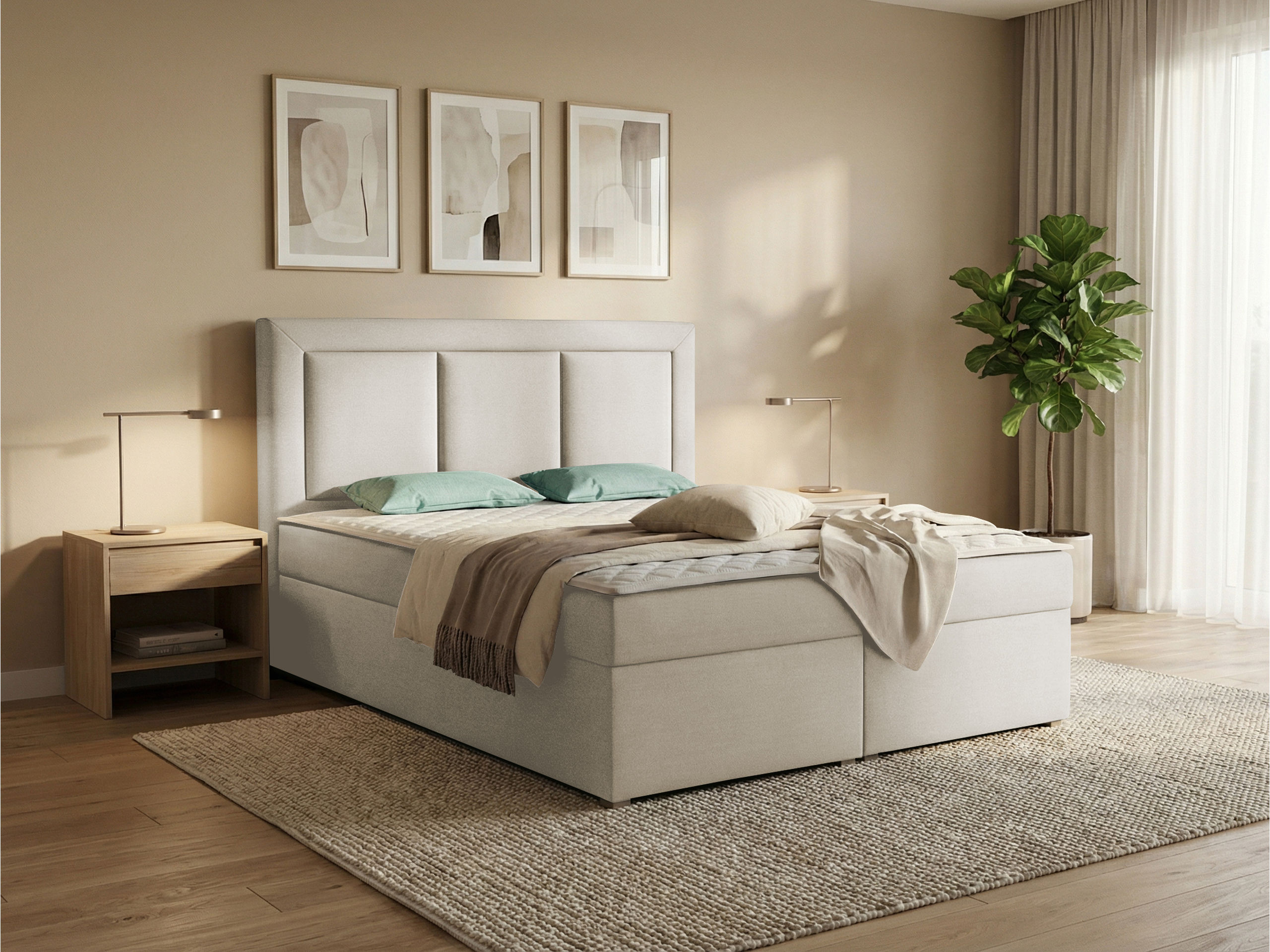 Boxspring postelja Pomona 112 (Victoria 14 865)