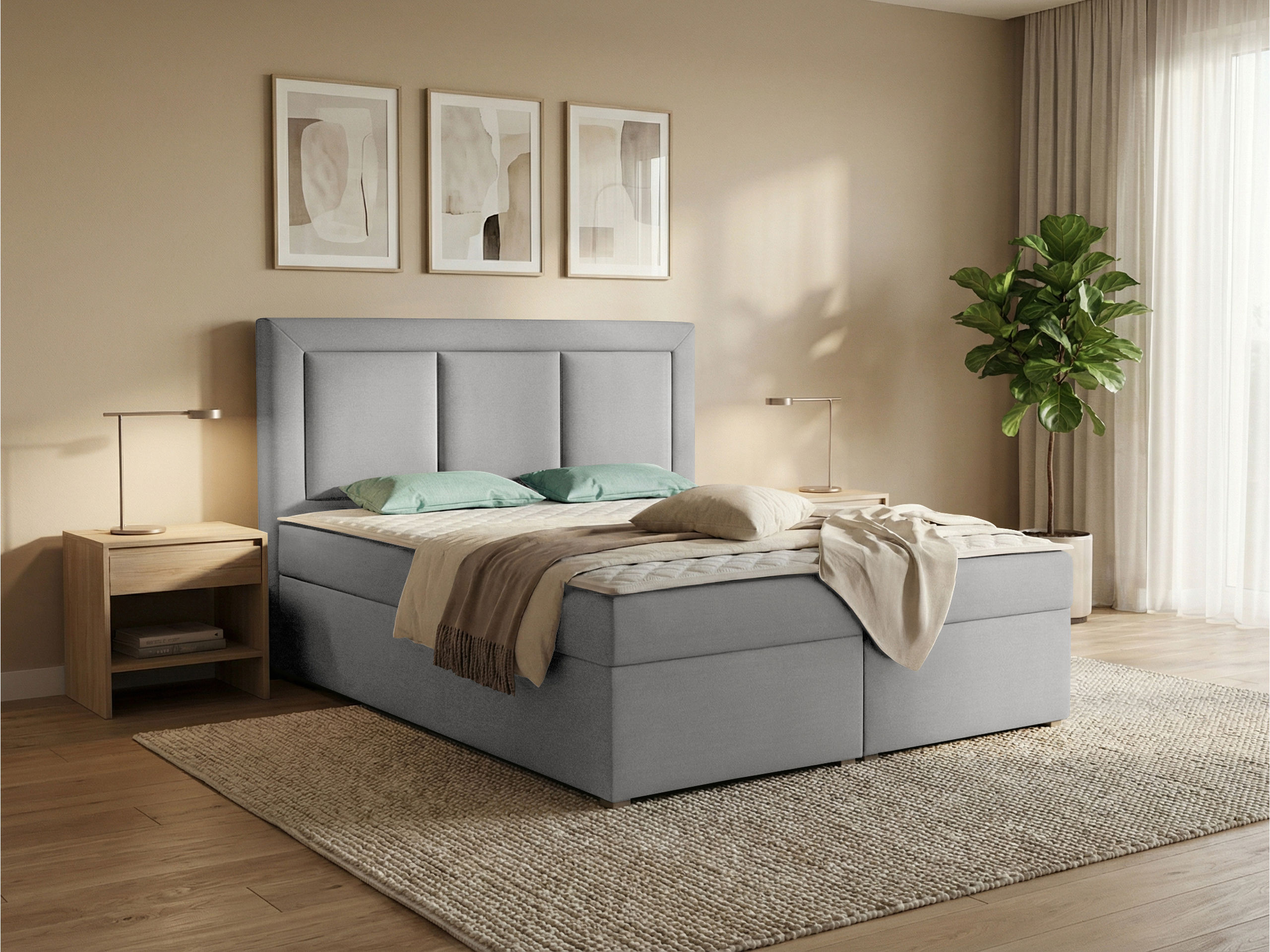 Boxspring postelja Pomona 112 (Victoria 14 866)