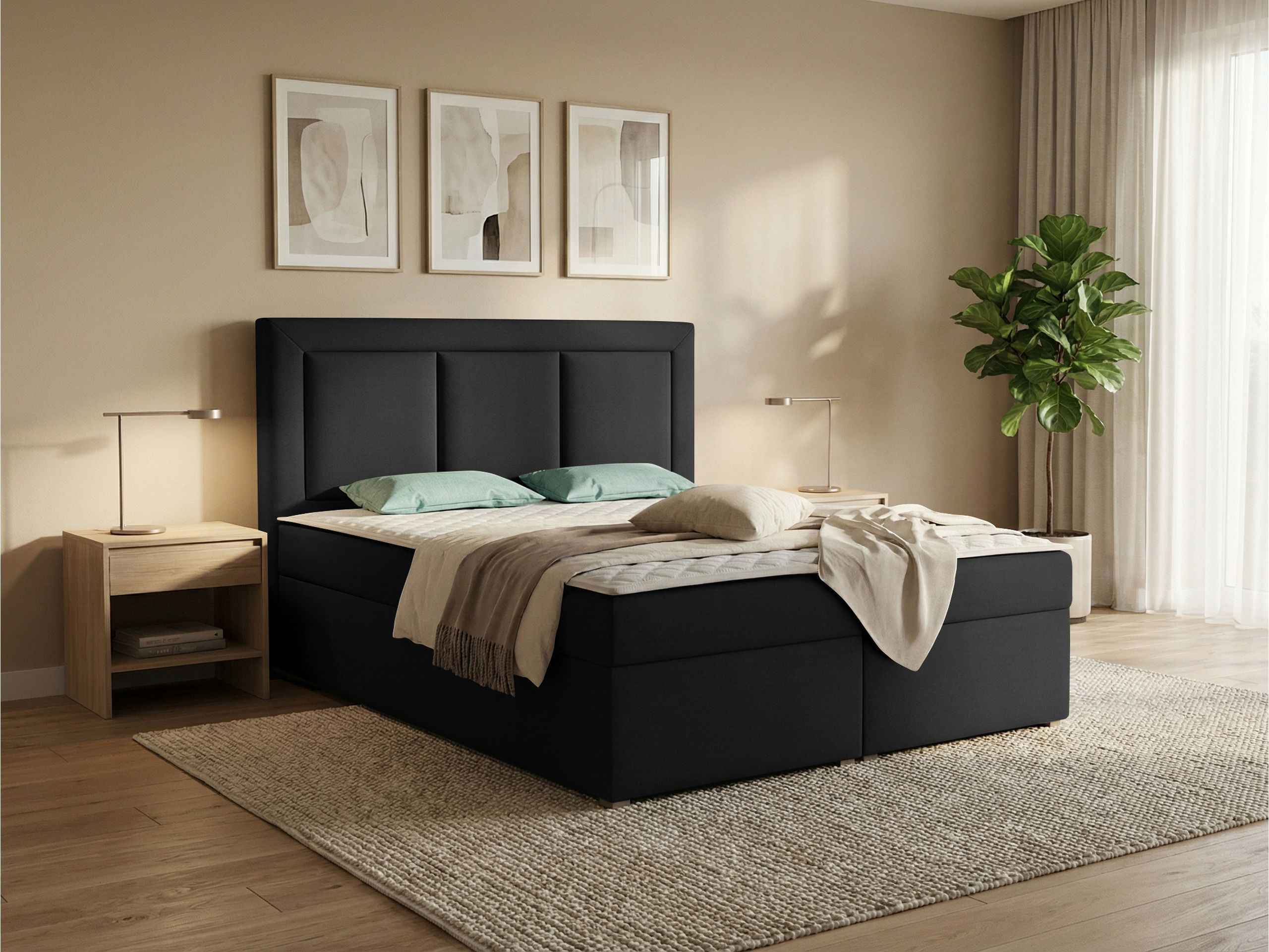 Boxspring postelja Pomona 112 (Victoria 14 869)
