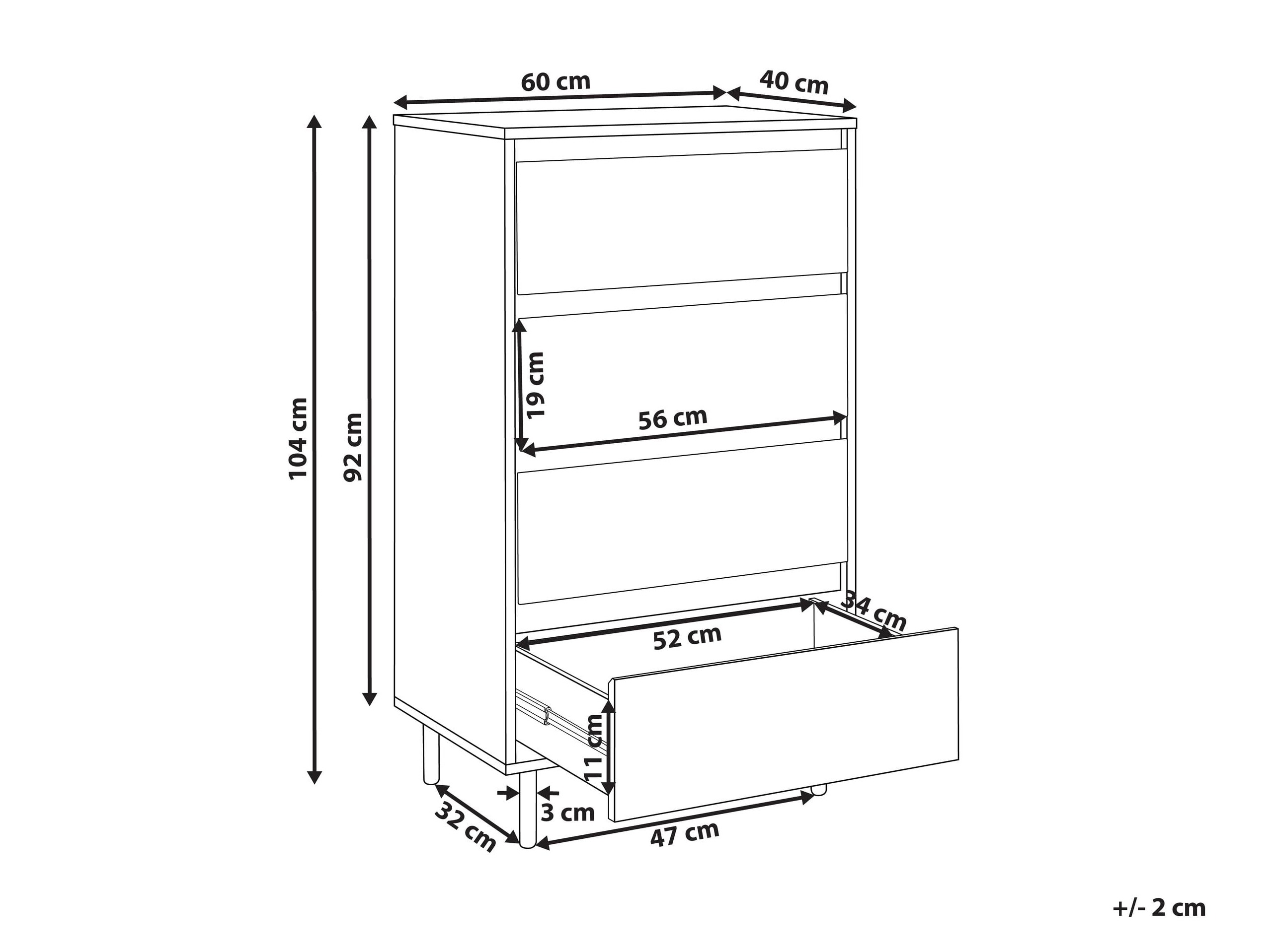Komoda Berwyn 3308 (Temen les)