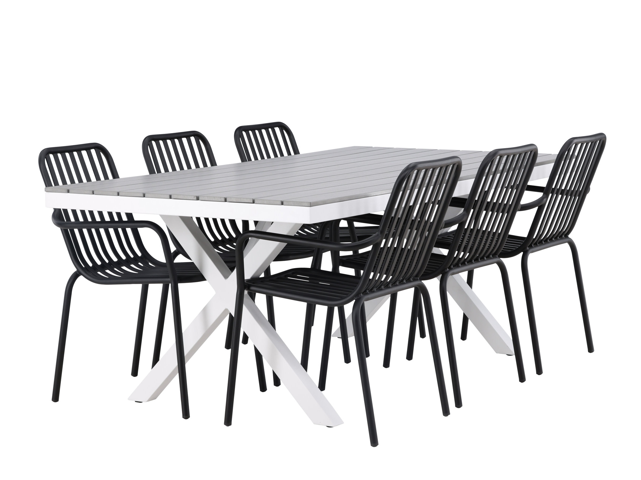 Komplet mize in stolov Dallas 5235