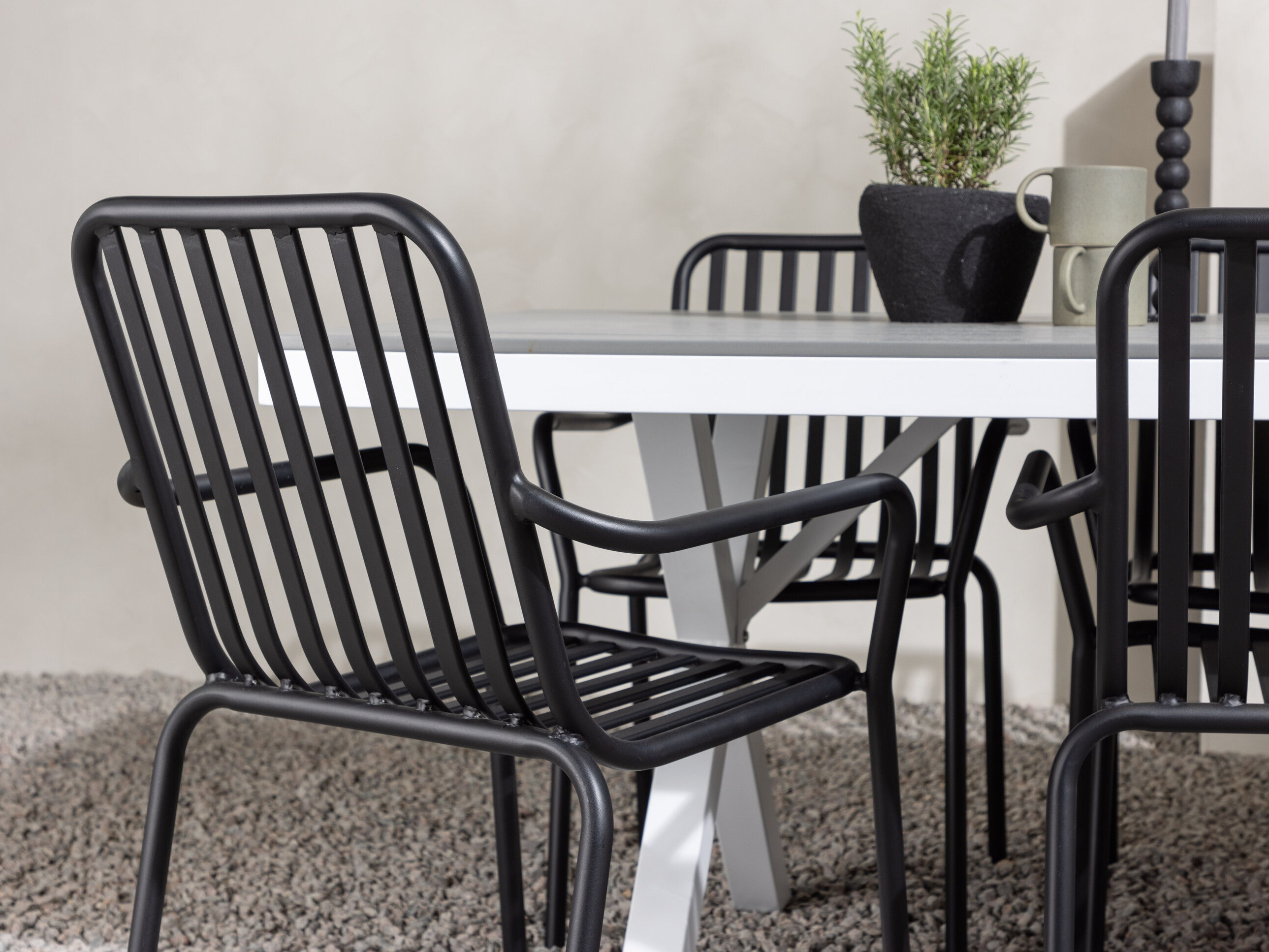 Komplet mize in stolov Dallas 5235