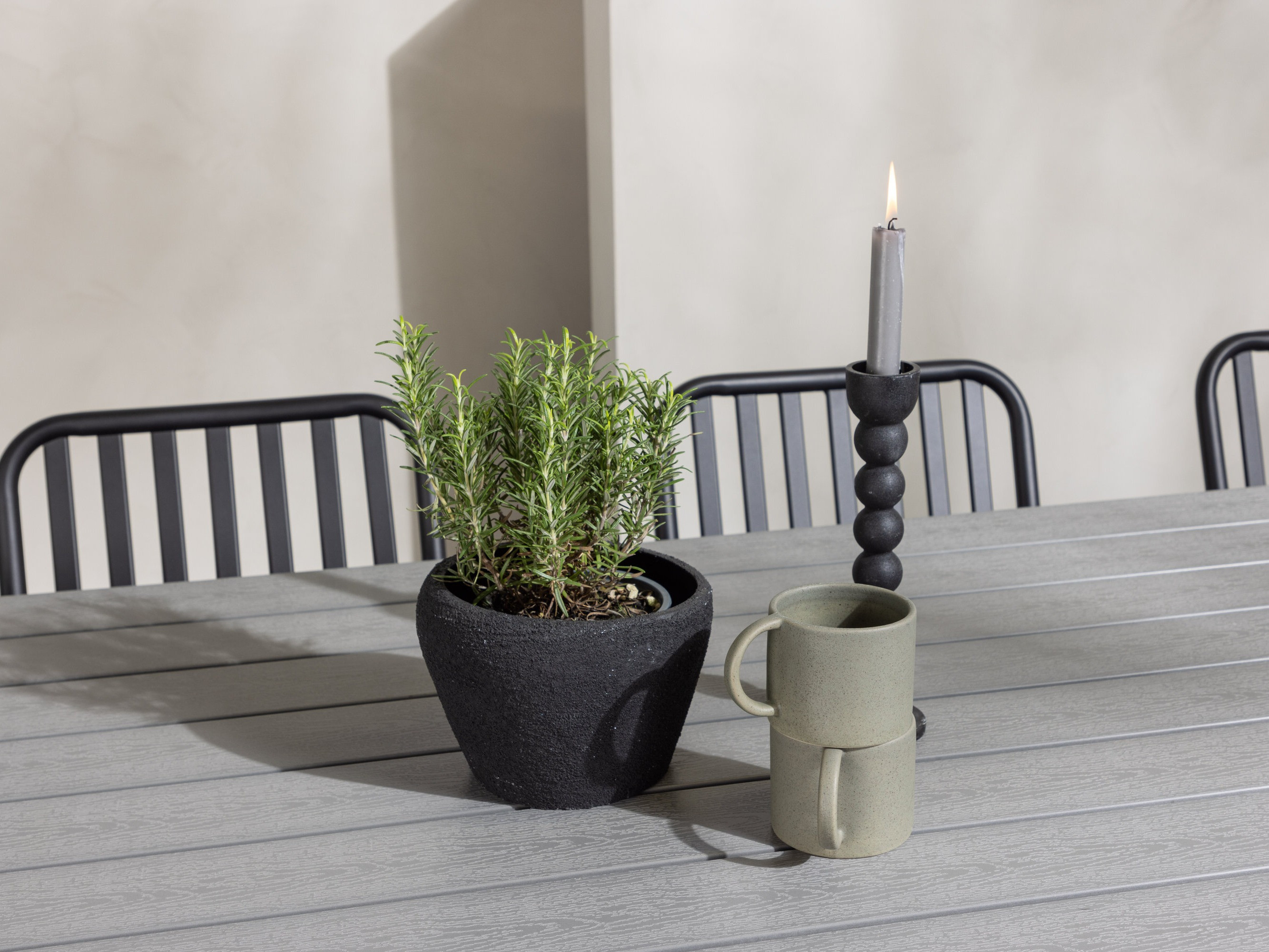 Komplet mize in stolov Dallas 5235