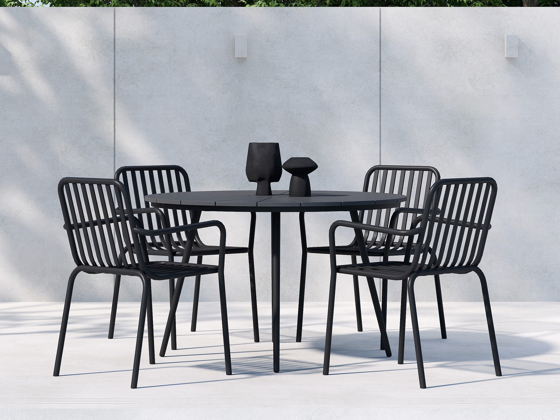 Komplet mize in stolov Dallas 5233