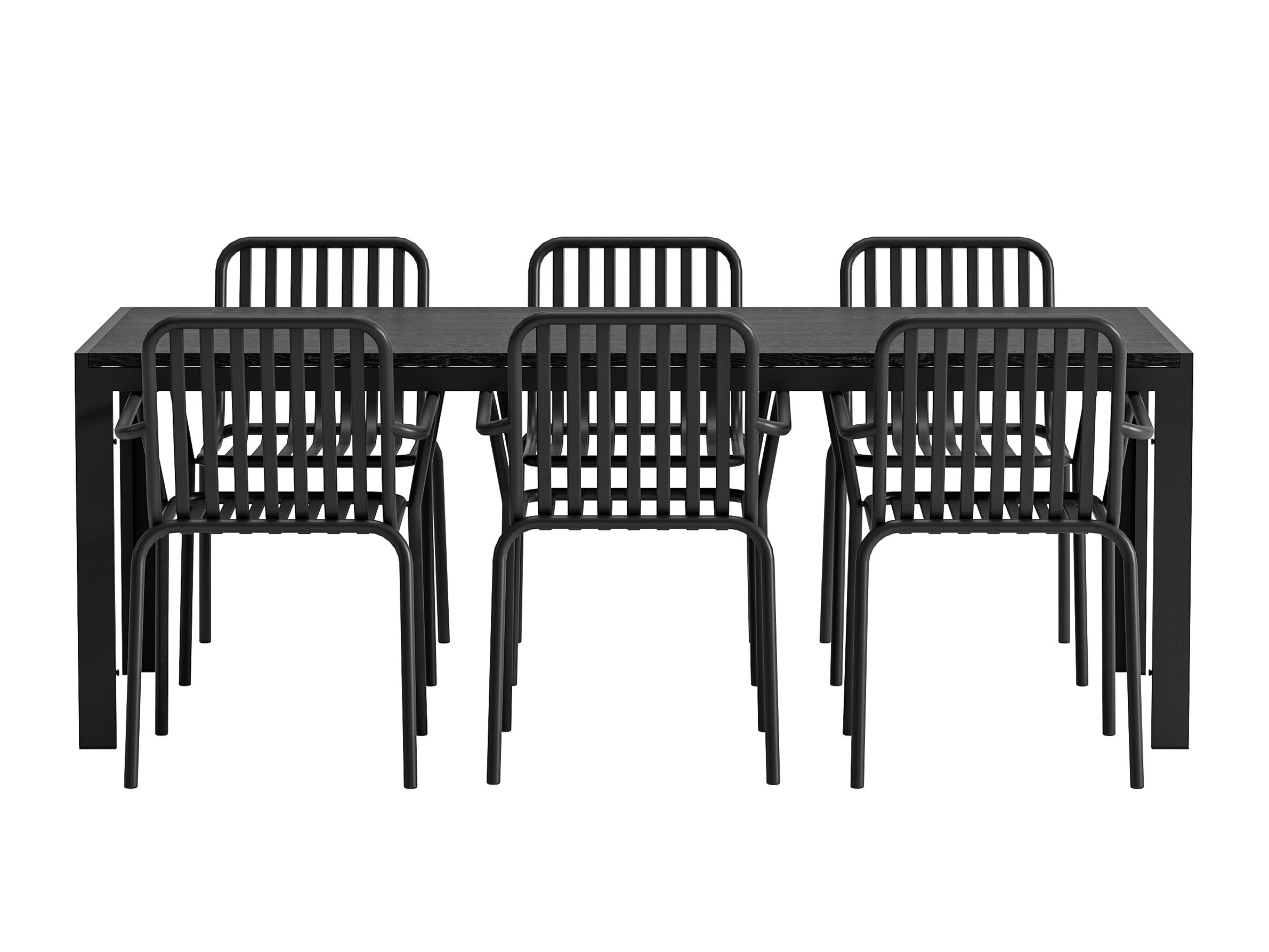 Komplet mize in stolov Dallas 5234