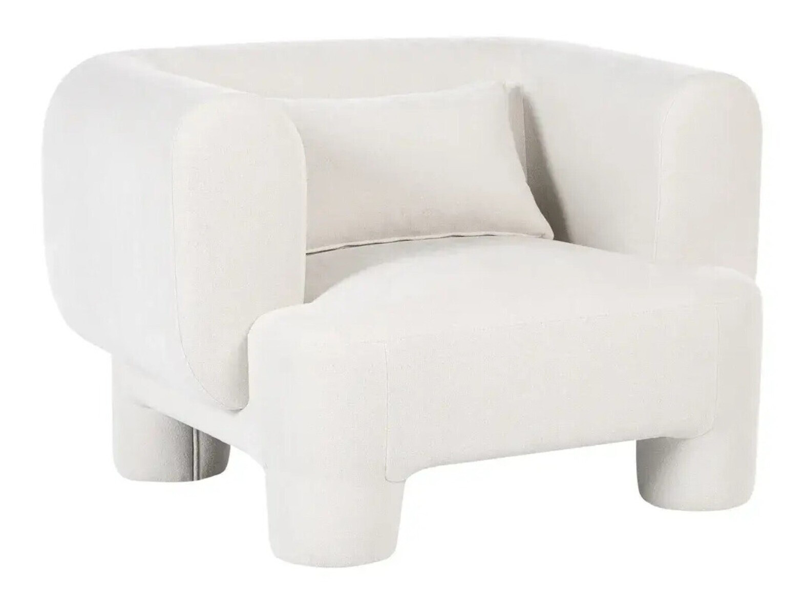 Komplet oblazinjenega pohištva Cavsali 104 (Bela)