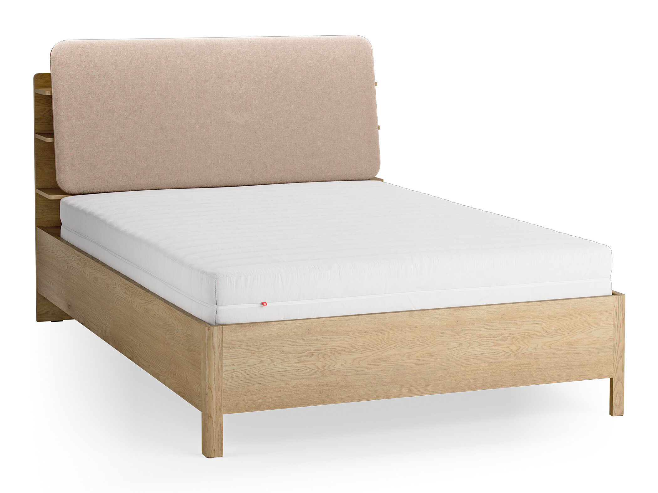 Postelja Ruvcamu 108 (Hrast + Taupe)