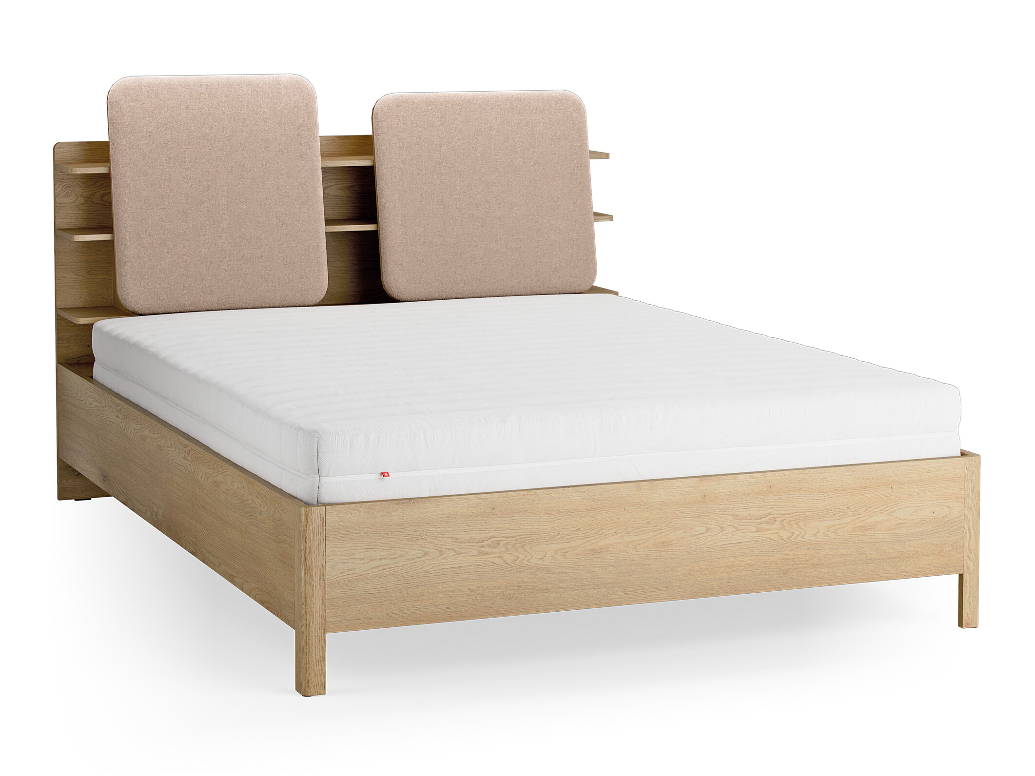 Postelja Ruvcamu 109 (Hrast + Taupe)