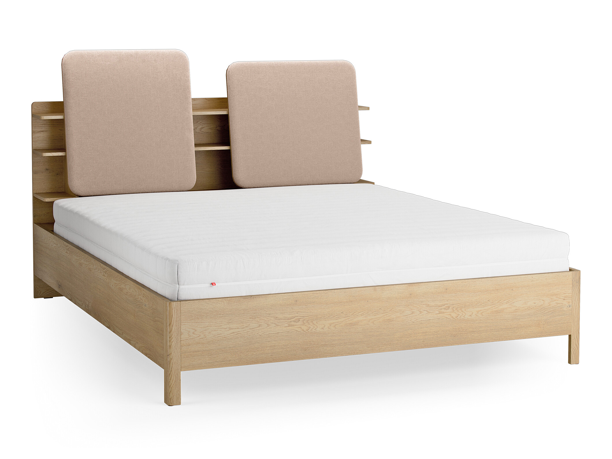 Postelja Ruvcamu 109 (Hrast + Taupe)