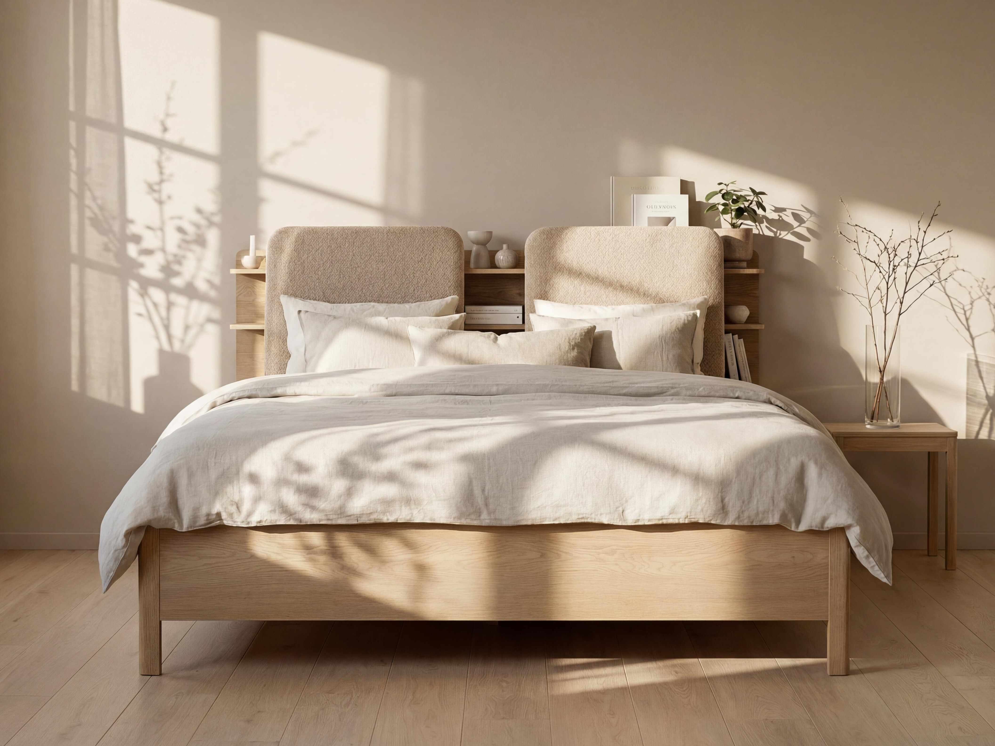 Postelja Ruvcamu 109 (Hrast + Taupe)