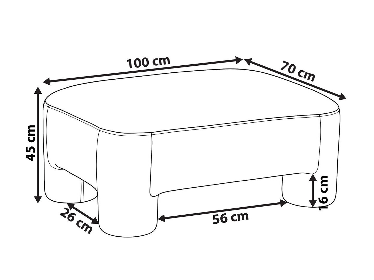 Tabure Cavsali 103 (Rjava)