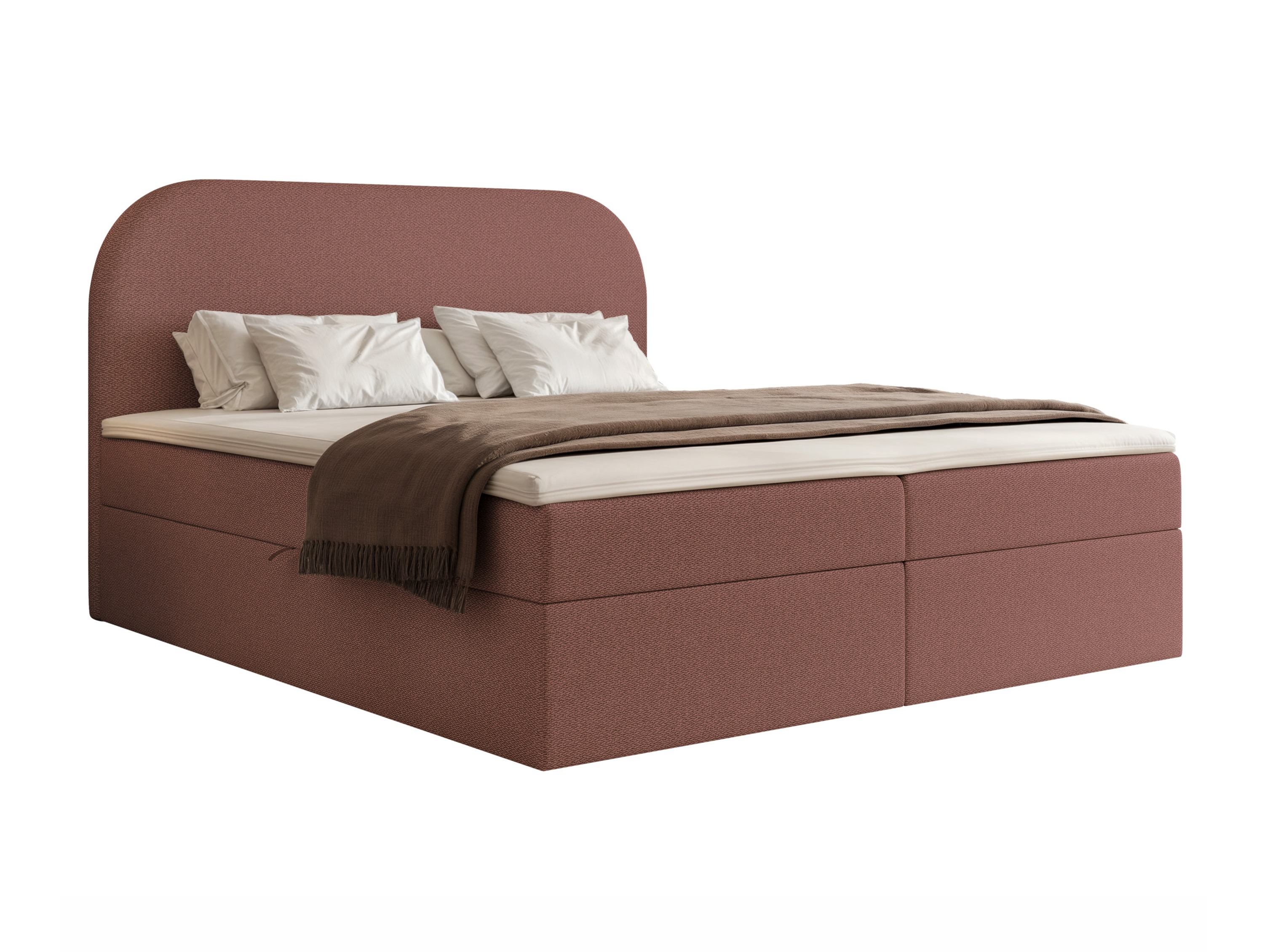 Boxspring postelja Martinez 131 (Lumi 56)