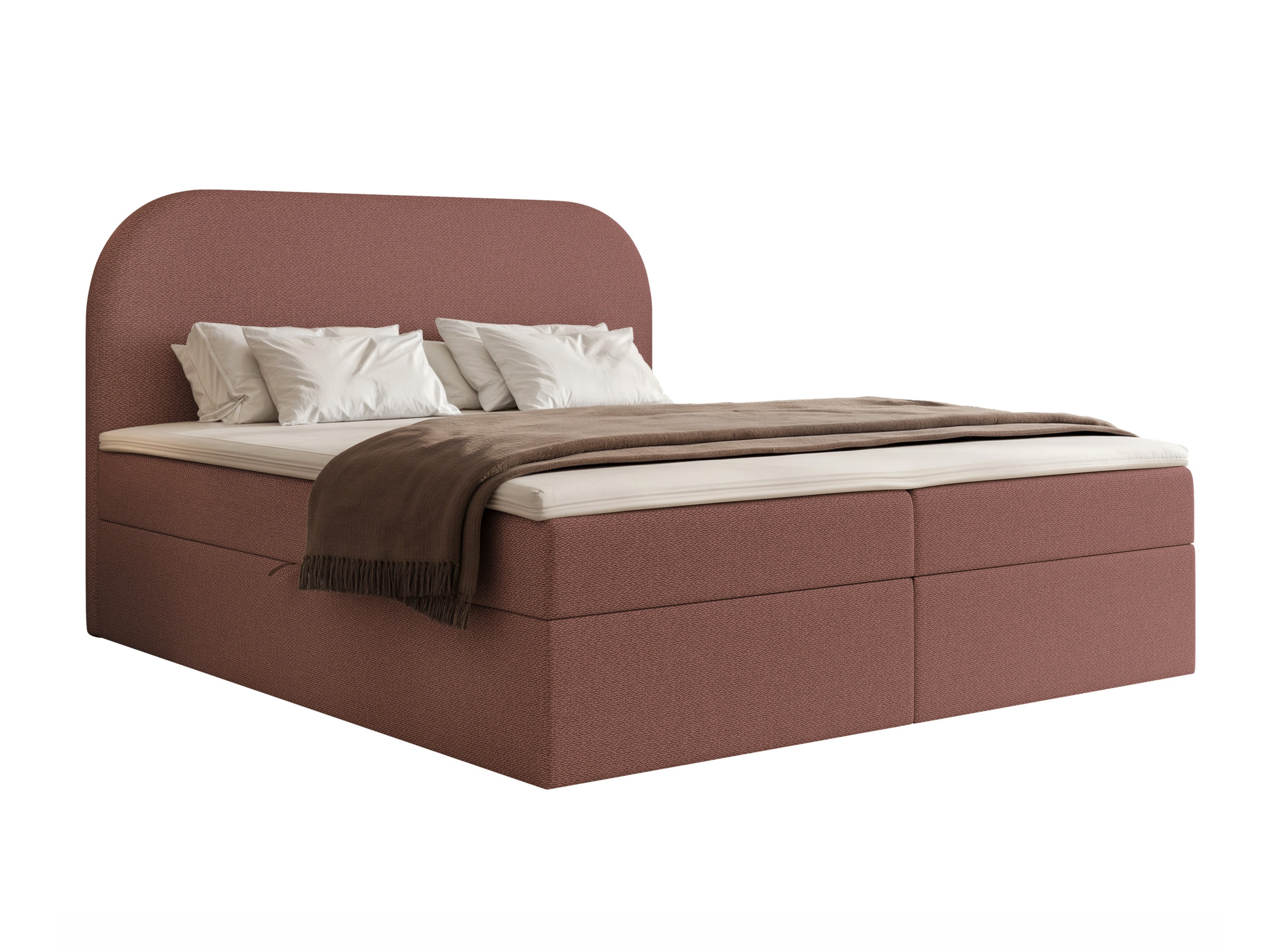 Boxspring postelja Martinez 131 (Lumi 56)