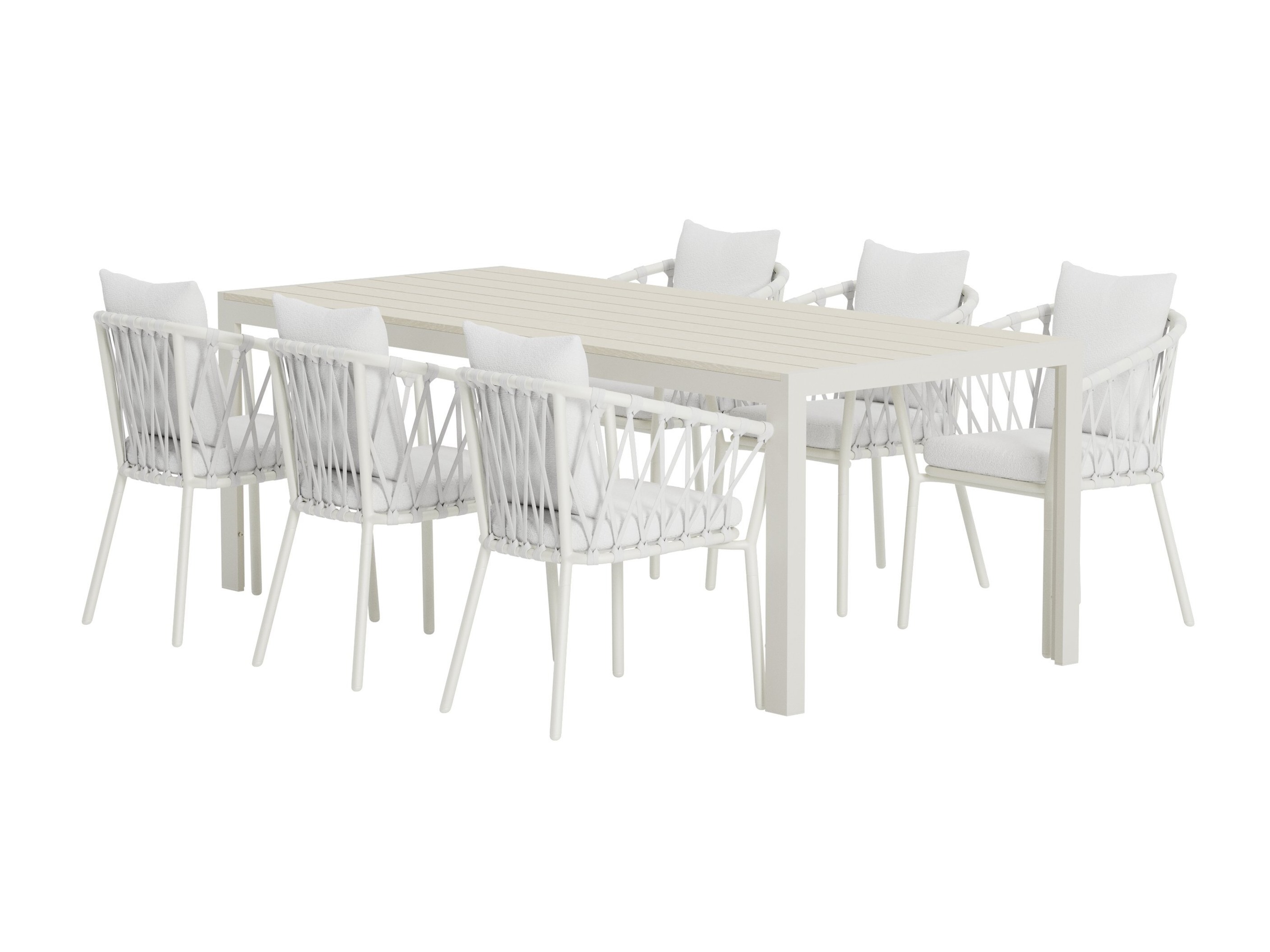 Komplet mize in stolov Dallas 5246