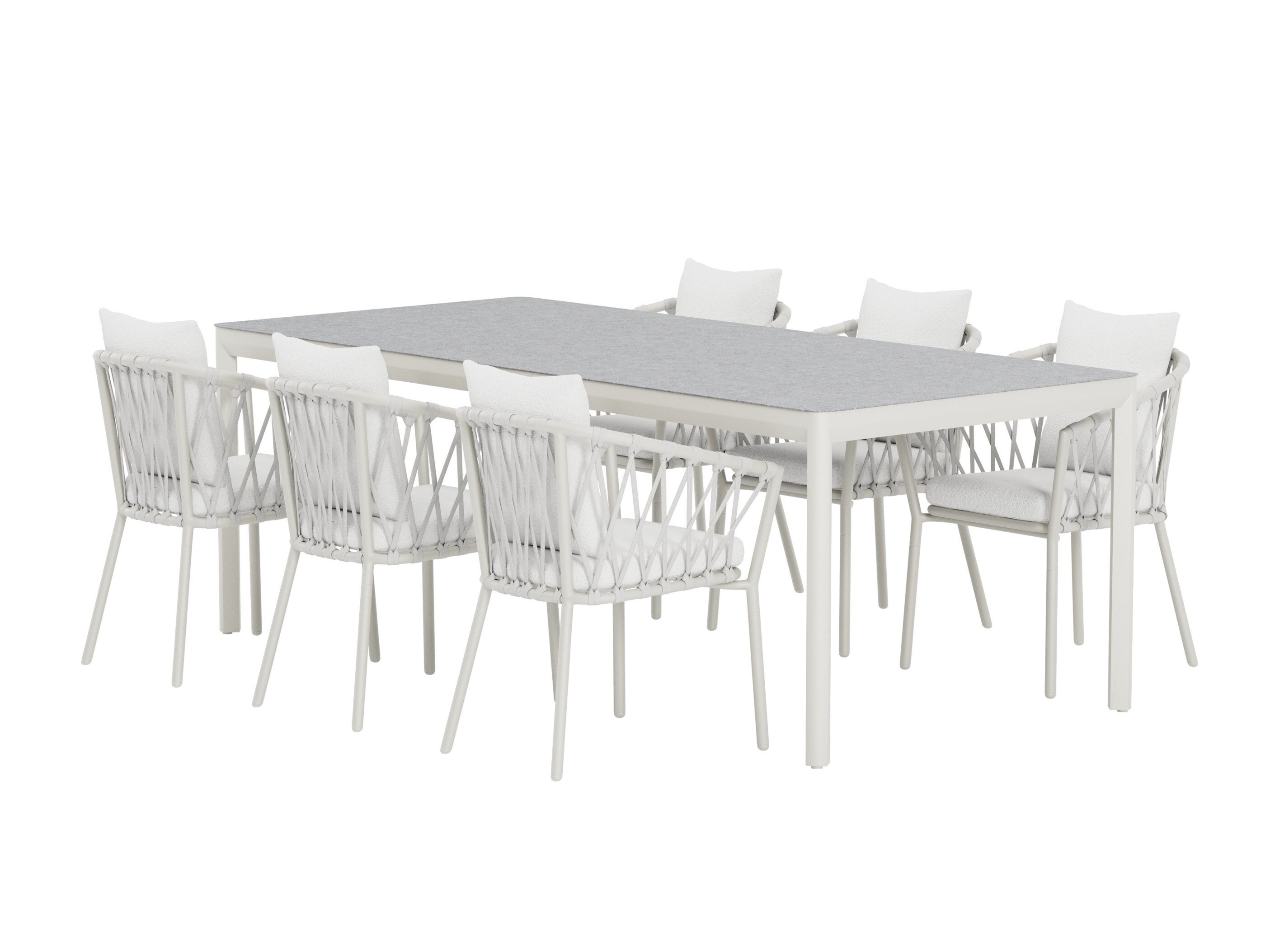 Komplet mize in stolov Dallas 5247