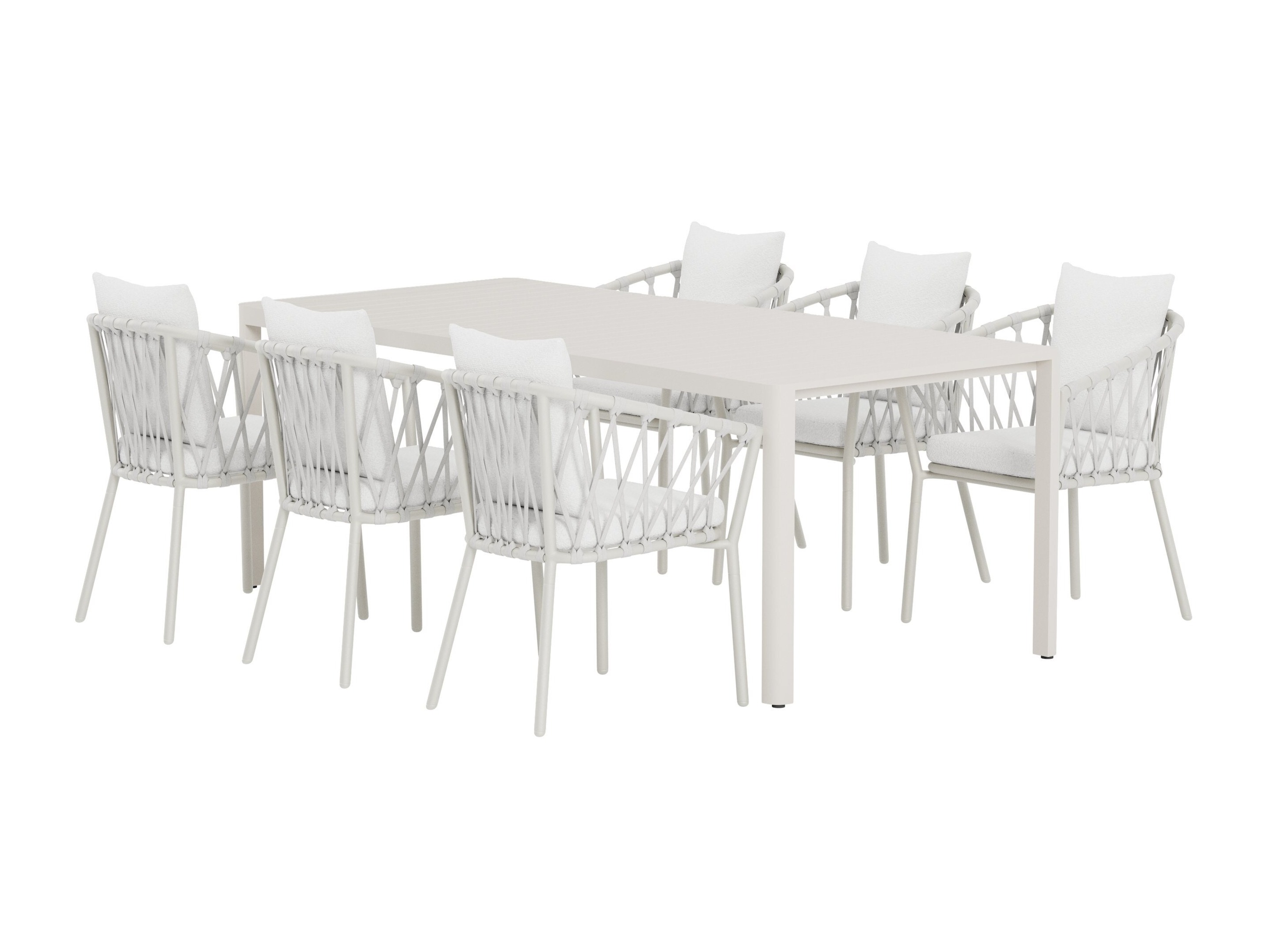 Komplet mize in stolov Dallas 5248