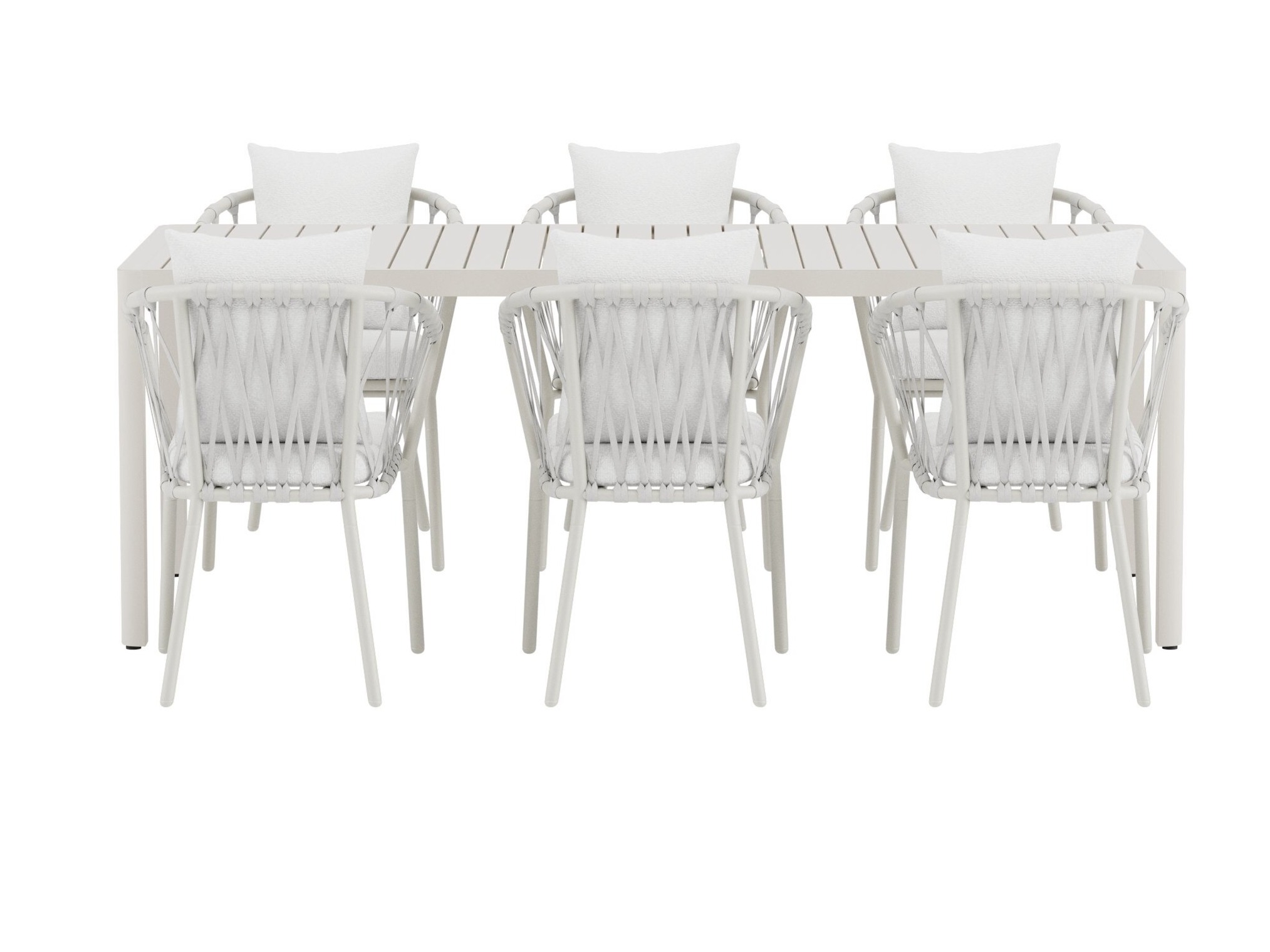 Komplet mize in stolov Dallas 5248