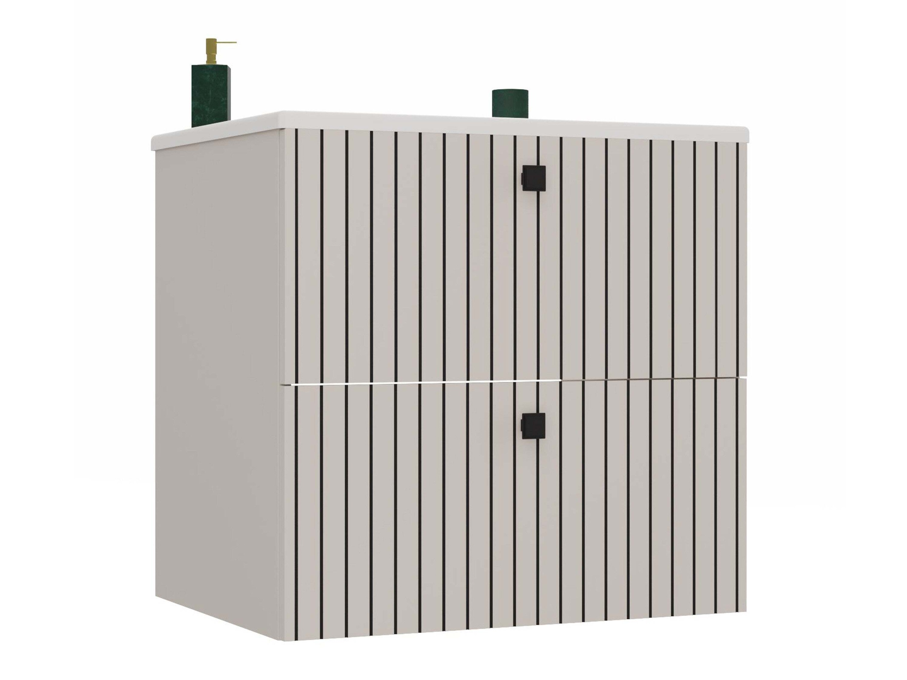 Viseča kopalniška omarica za umivalnik Mandeville 314 (Kašmir)