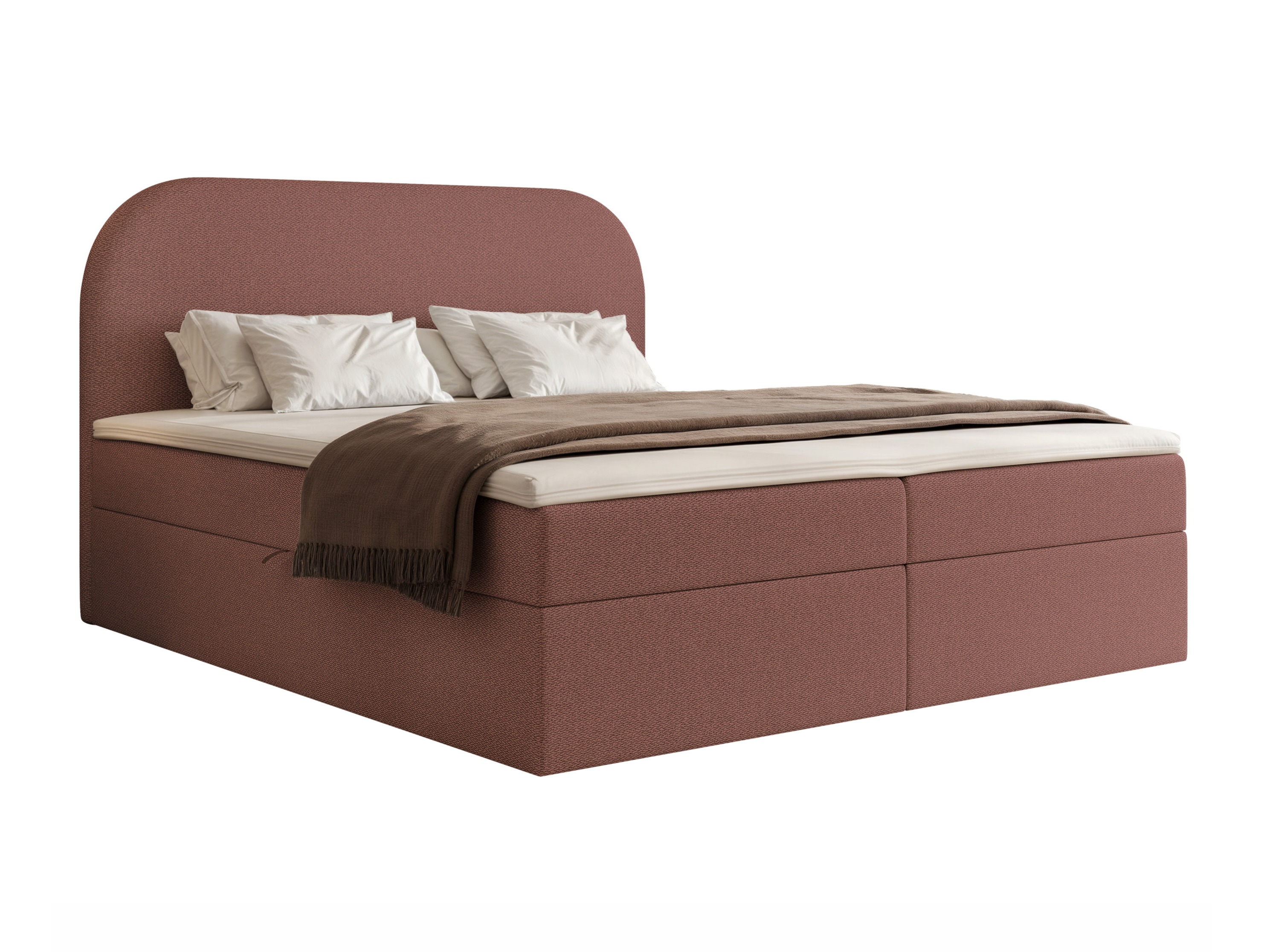 Boxspring postelja Martinez 131 (Lumi 56)