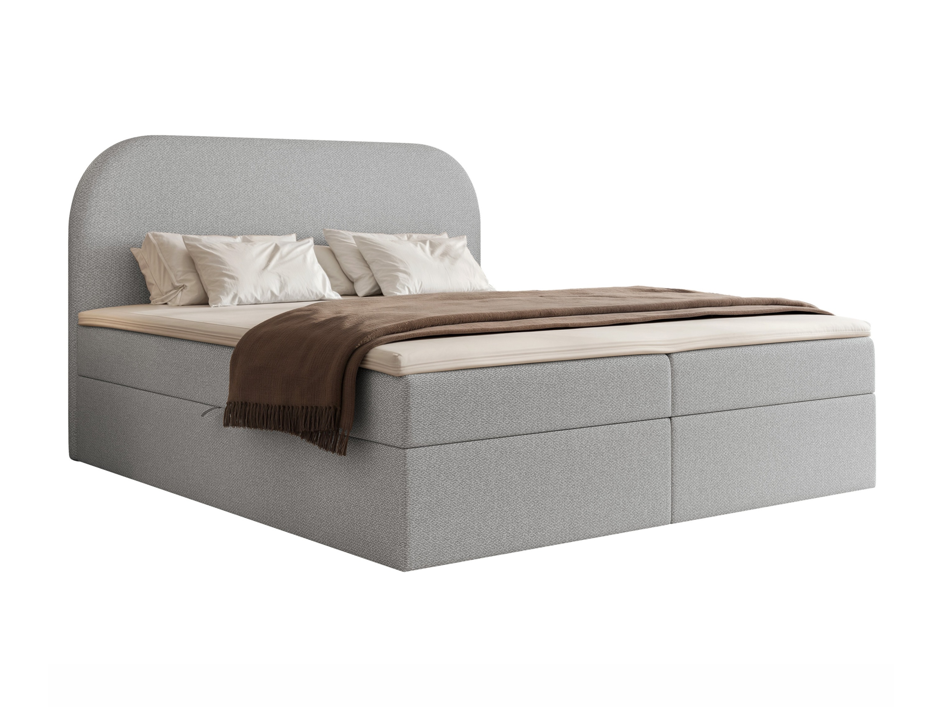 Boxspring postelja Martinez 131 (Lumi 84)