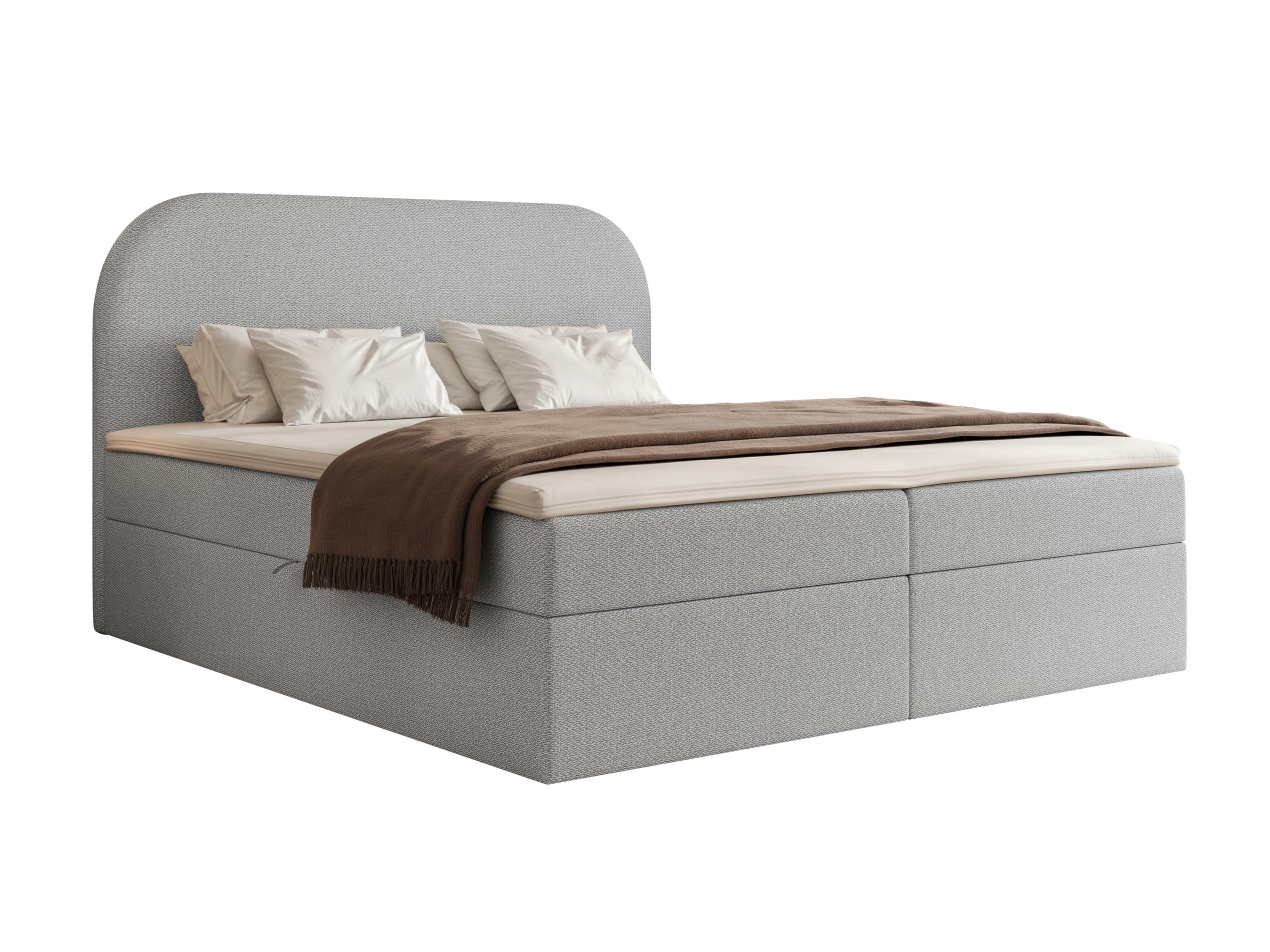 Boxspring postelja Martinez 131 (Lumi 84)