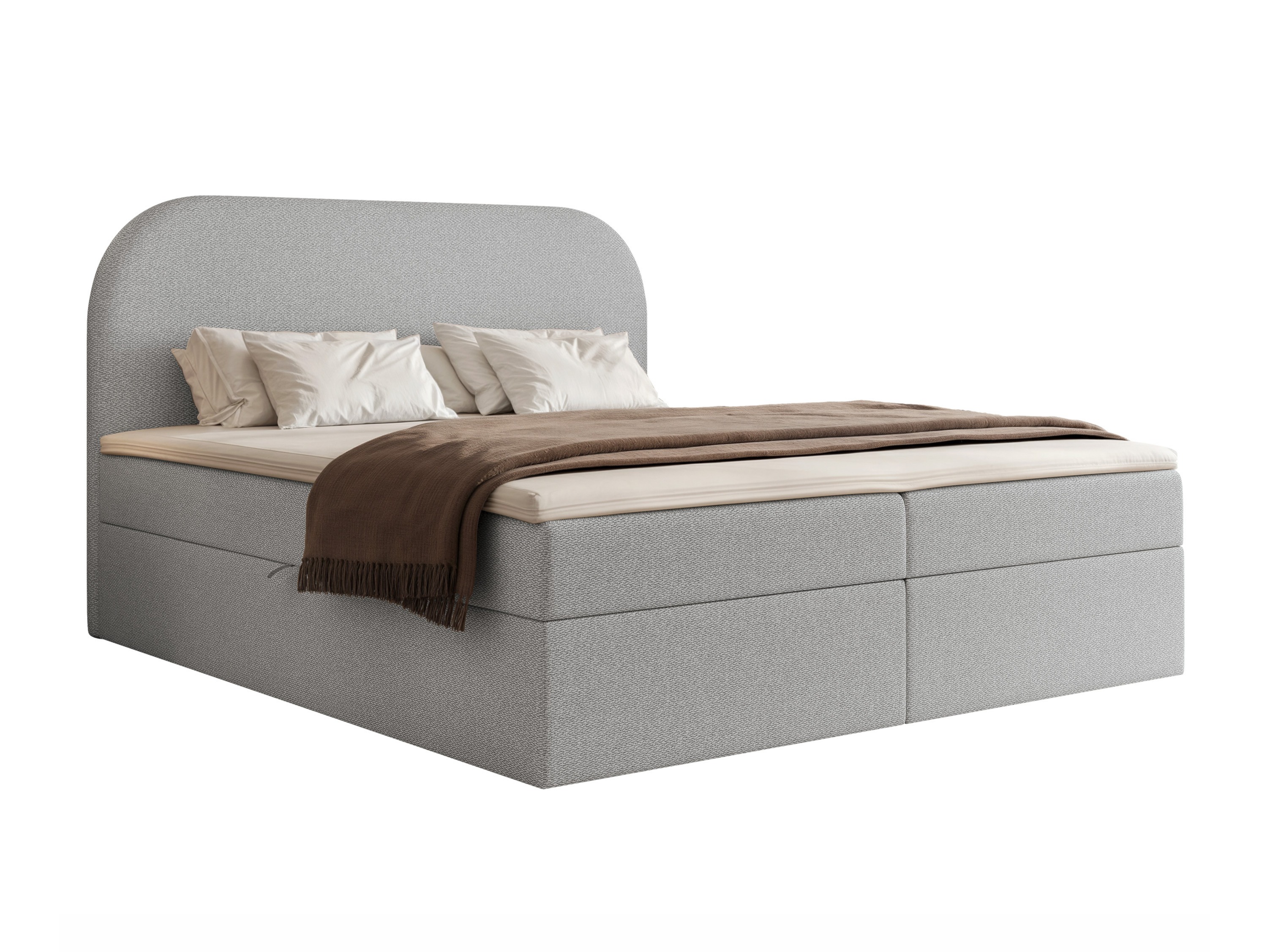 Boxspring postelja Martinez 131 (Lumi 84)