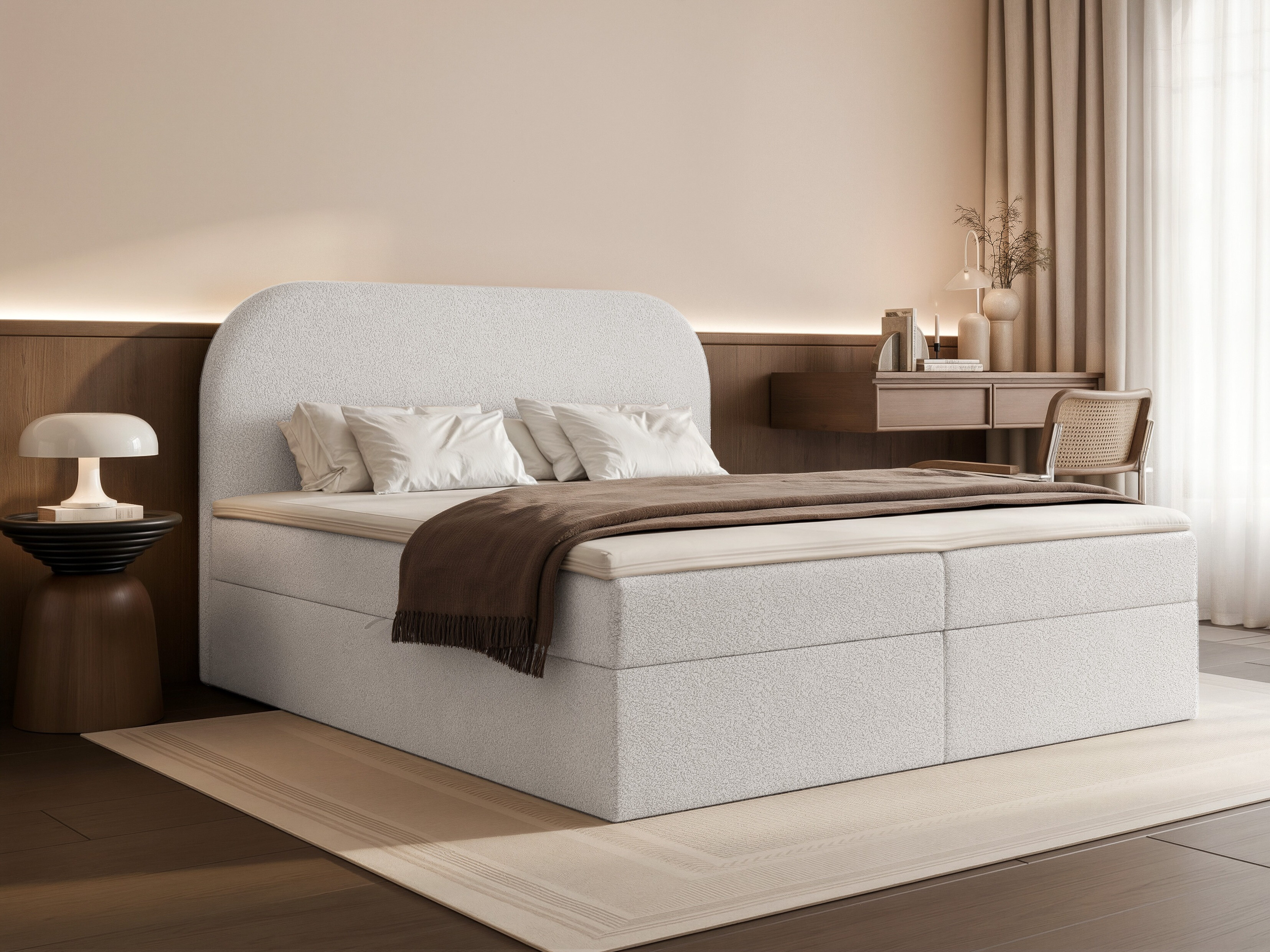 Boxspring postelja Martinez 131 (Monte 09)