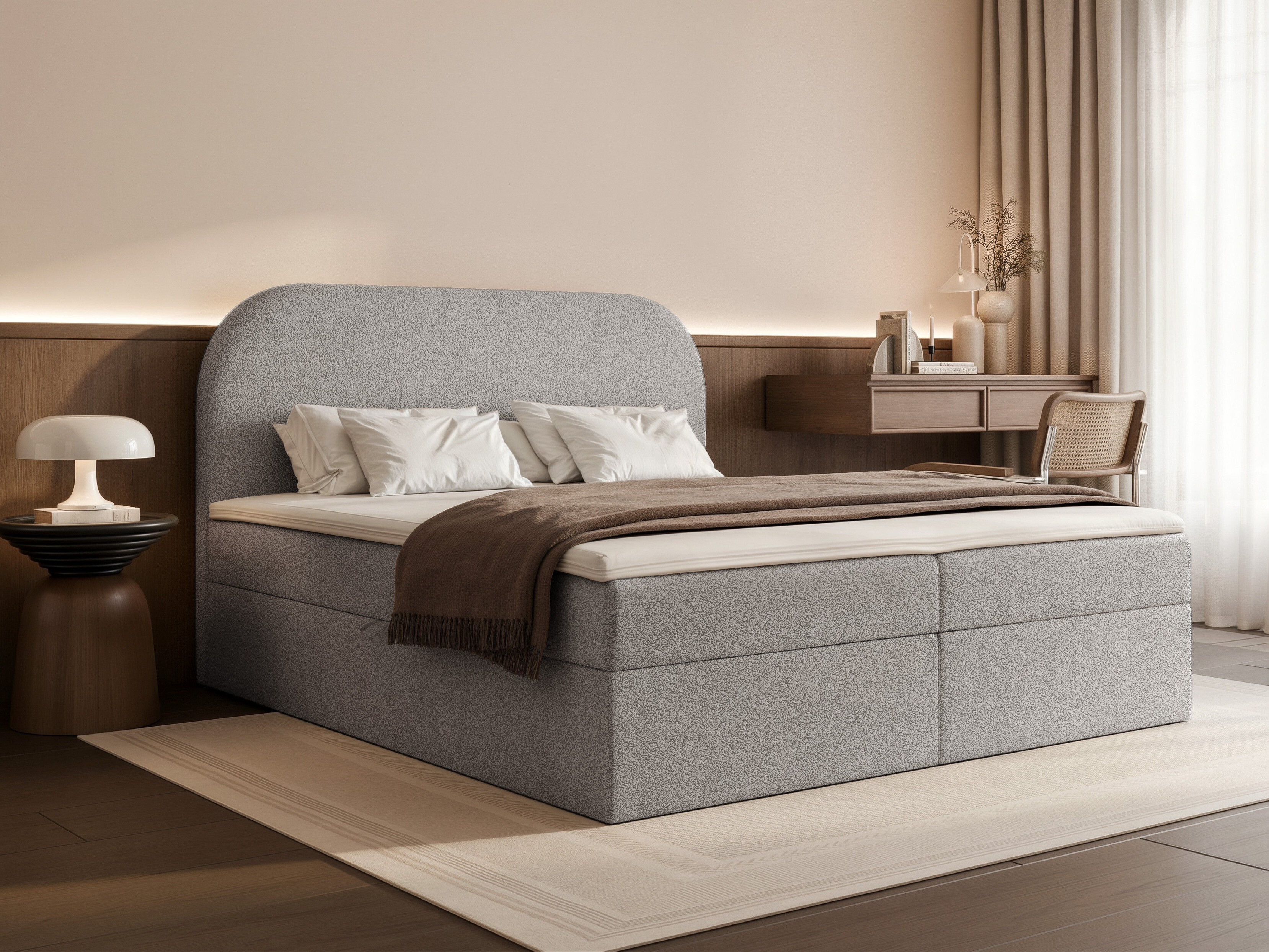 Boxspring postelja Martinez 131 (Monte 16)