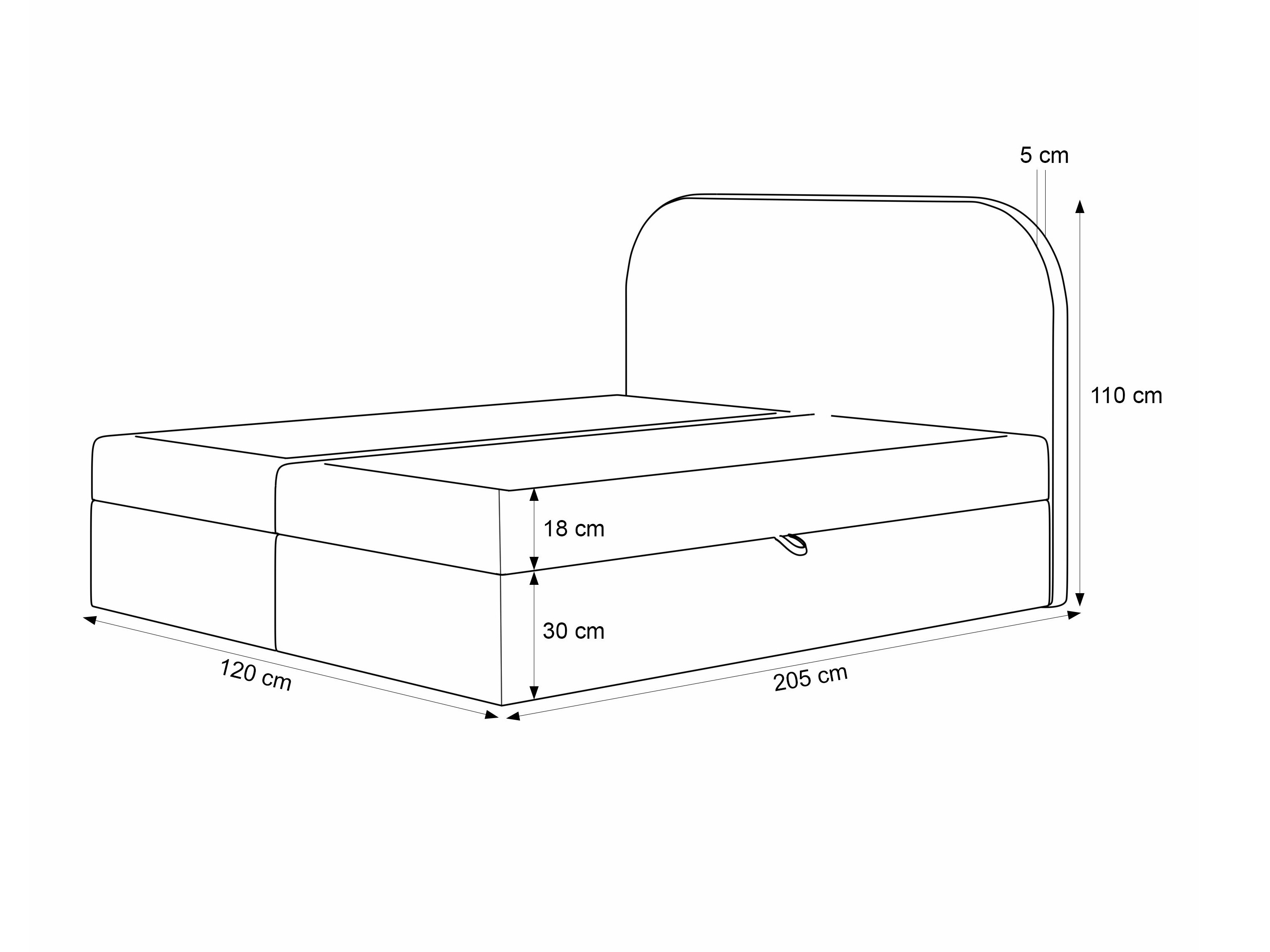 Boxspring postelja Martinez 131 (Monte 16)