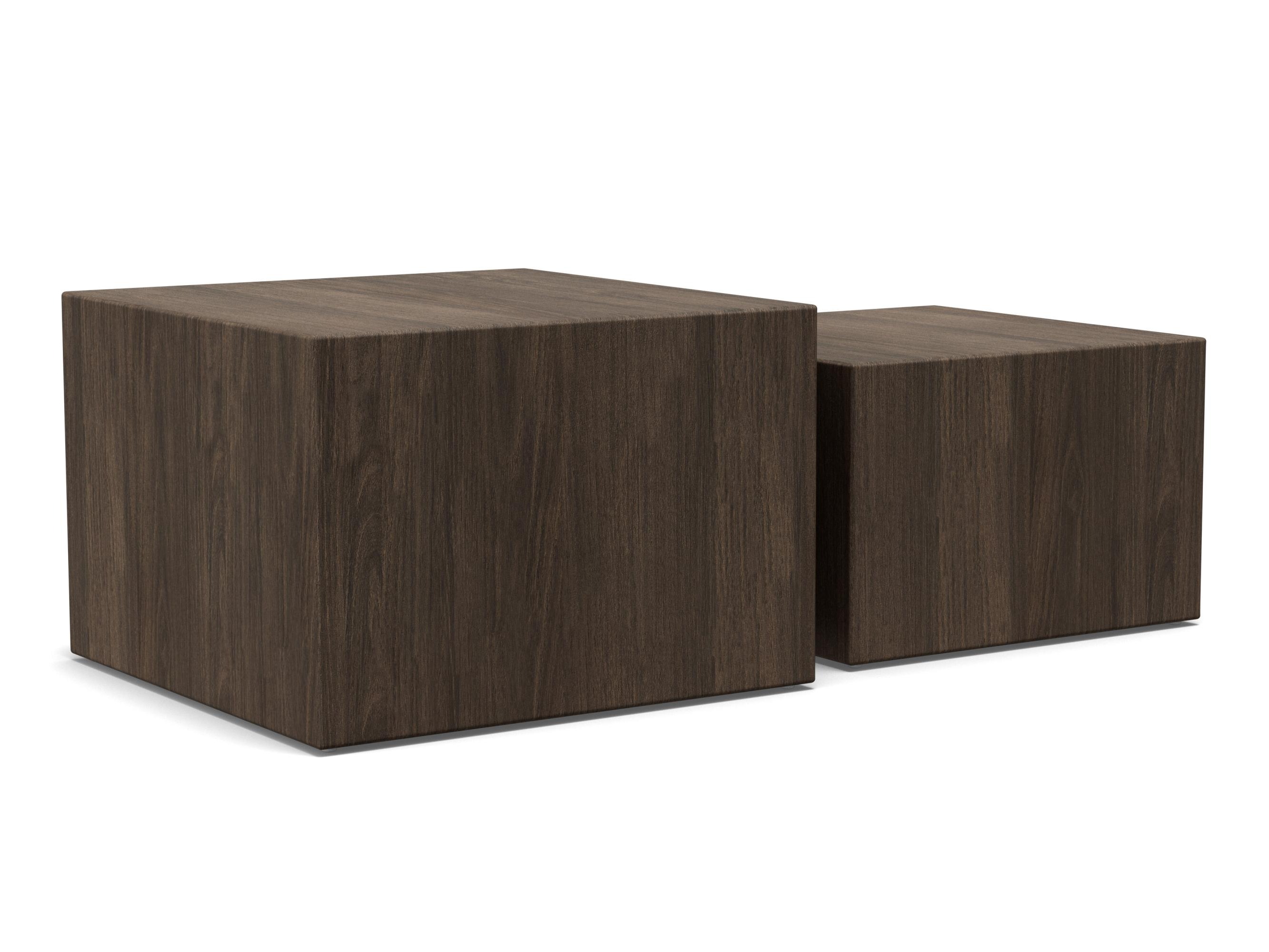 Komplet klubskih mizic Norsica 603 (Rjava)