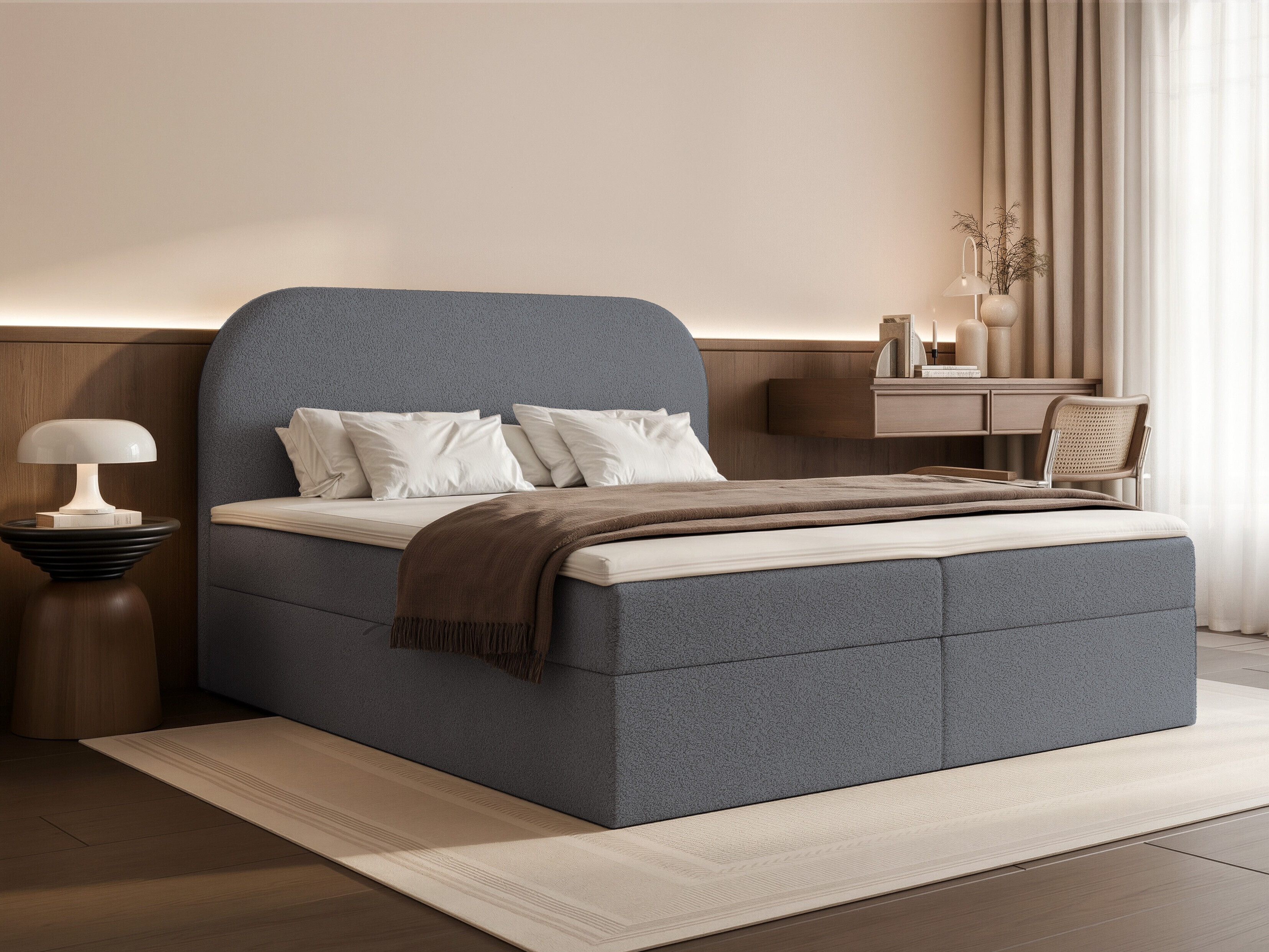 Boxspring postelja Martinez 131 (Monte 90)