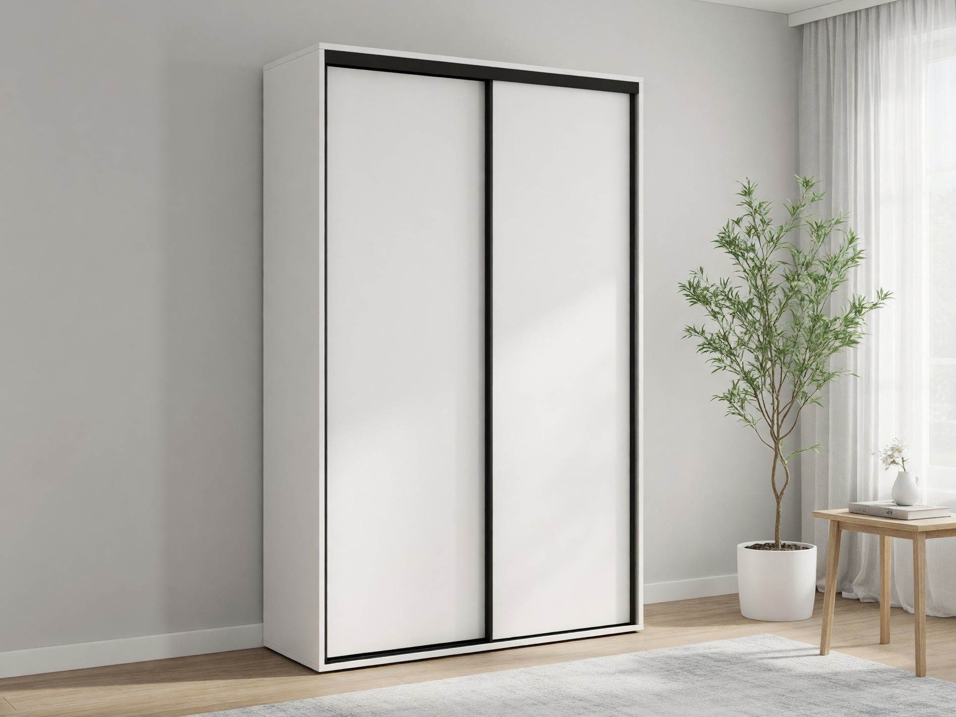 Garderobna omara Bronx 100 (Bela)