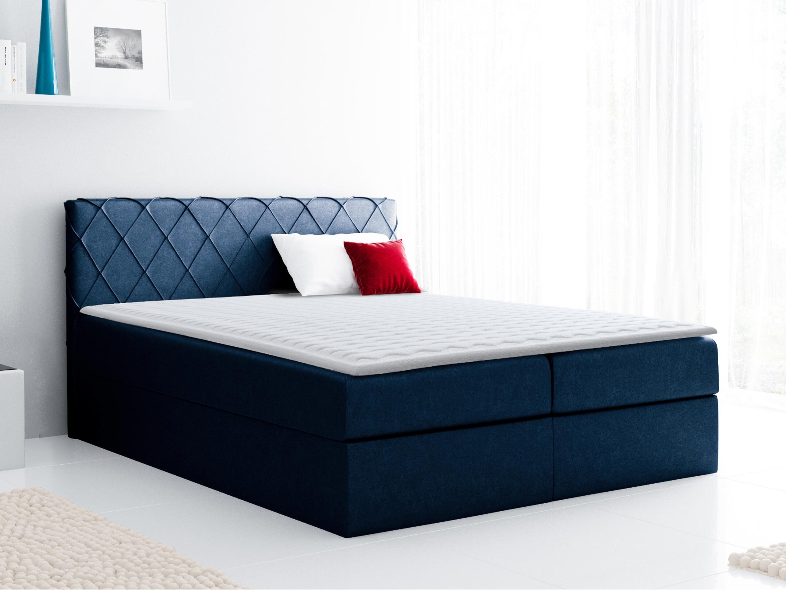 Boxspring postelja Genus (Velluto 11)