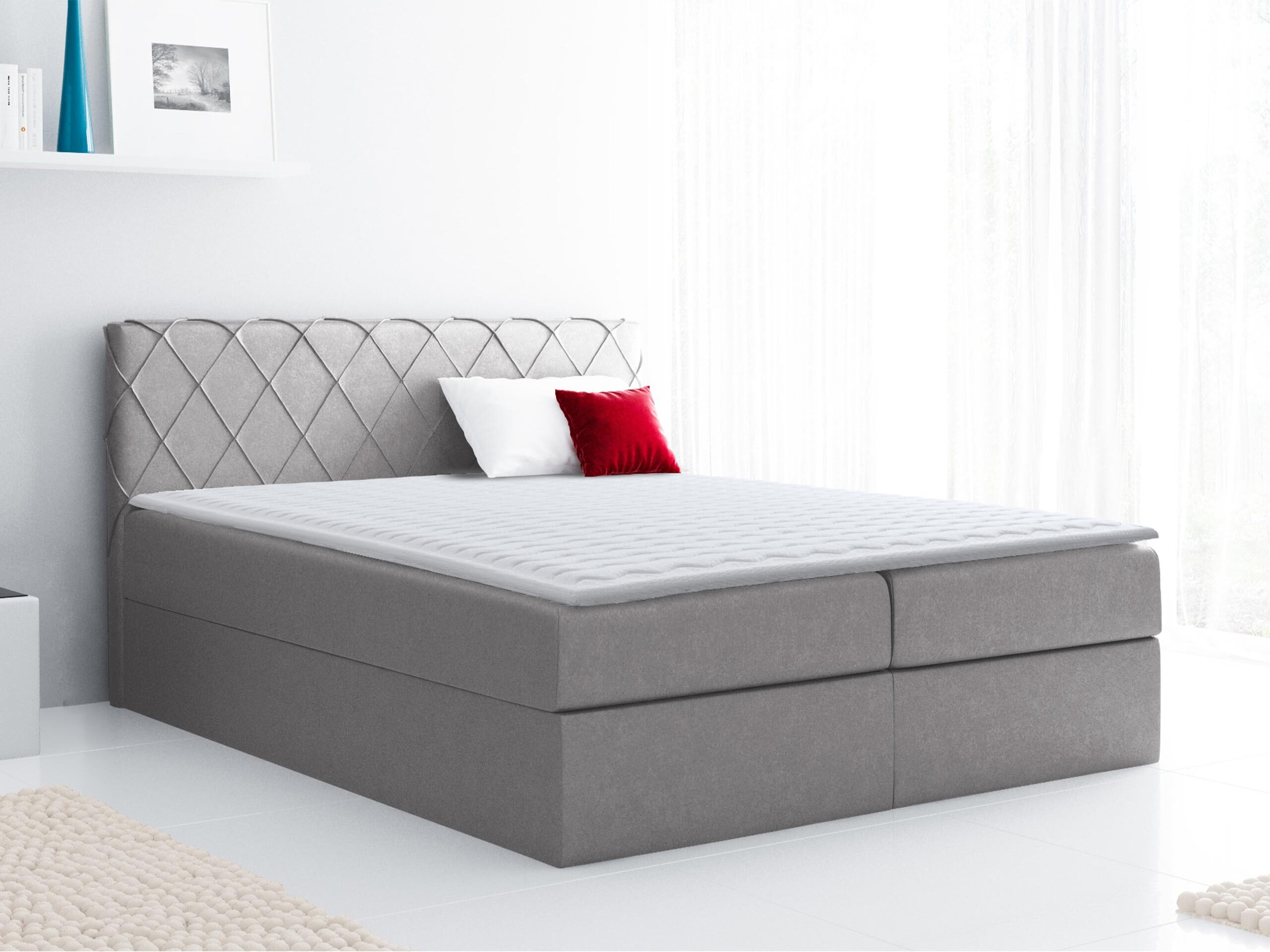 Boxspring postelja Genus (Velluto 16)