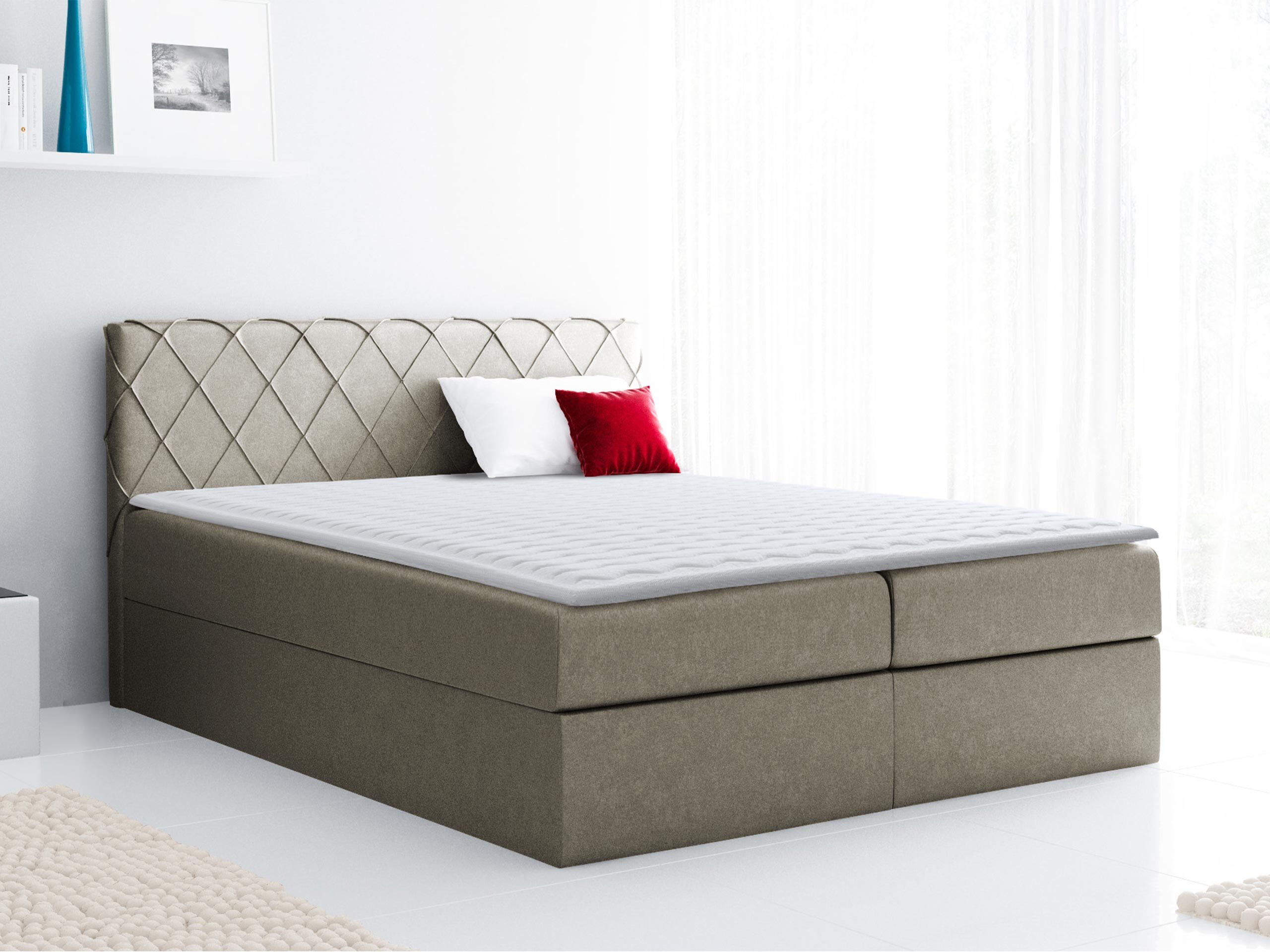 Boxspring postelja Genus (Velluto 3)